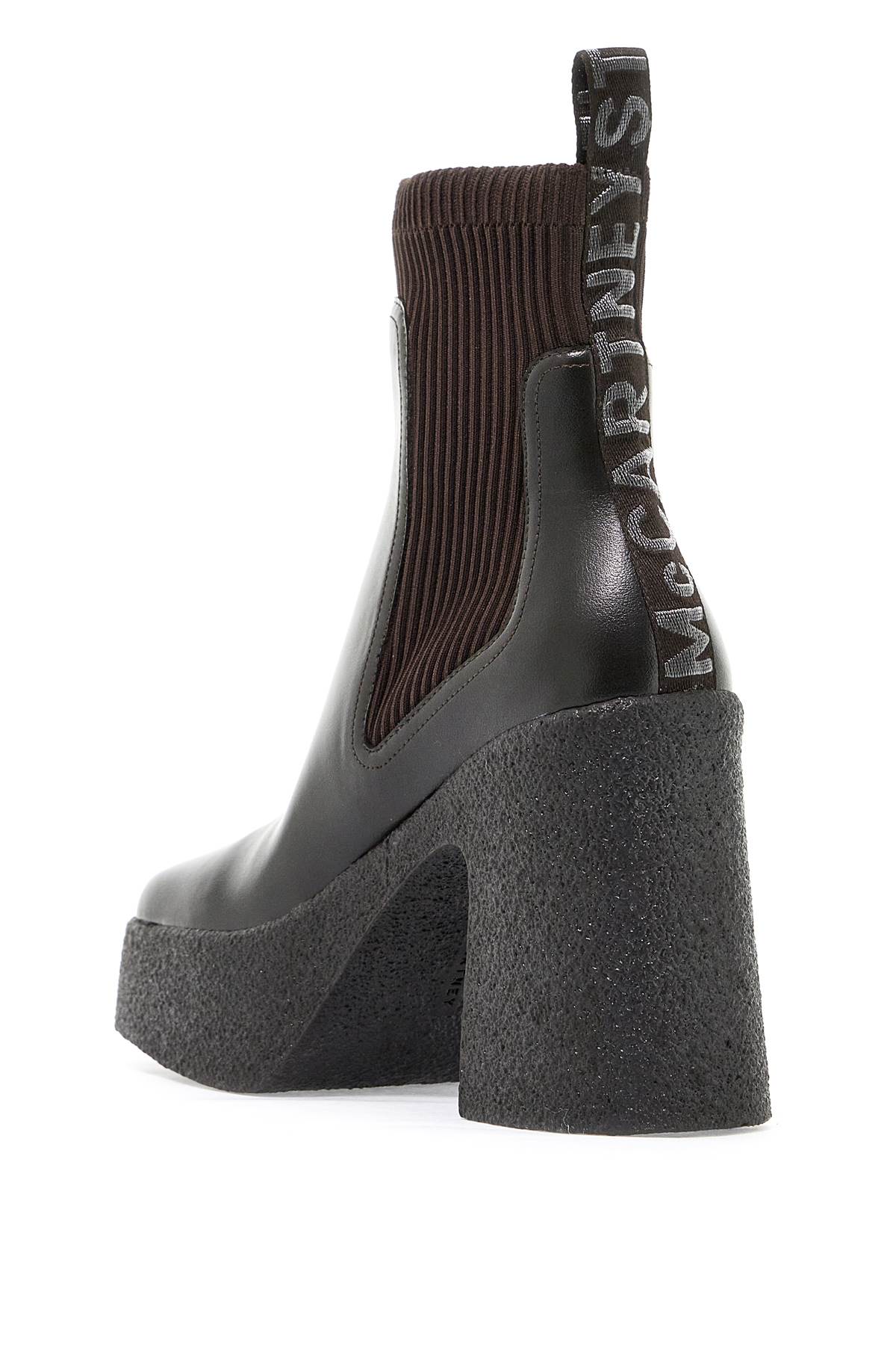 Stella McCartney skyla sock ankle boots with heel - VivaceVenus