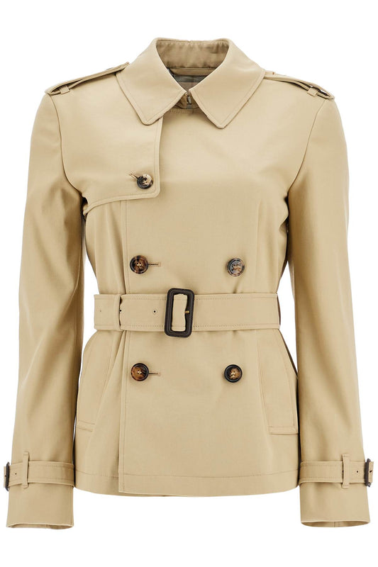 Burberry short trench coat with belt - VivaceVenus