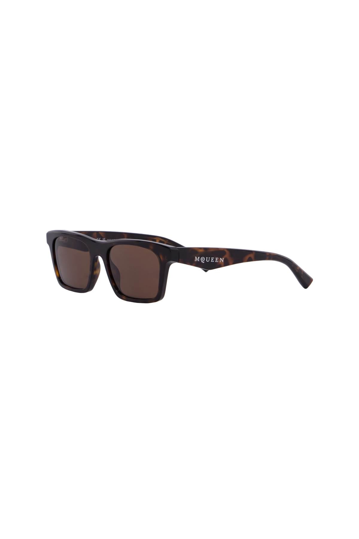 Alexander Mcqueen rectangular tortoiseshell sunglasses - VivaceVenus