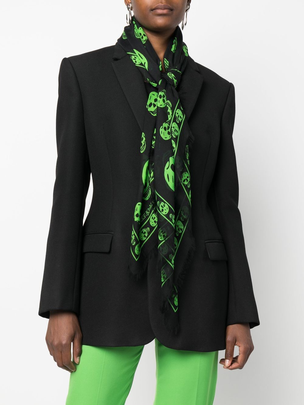 Alexander McQueen Scarfs Black - VivaceVenus