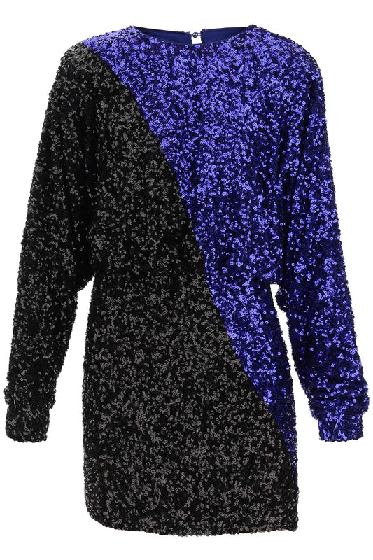 Rotate 'Billie' Sequined Mini Dress   Blu