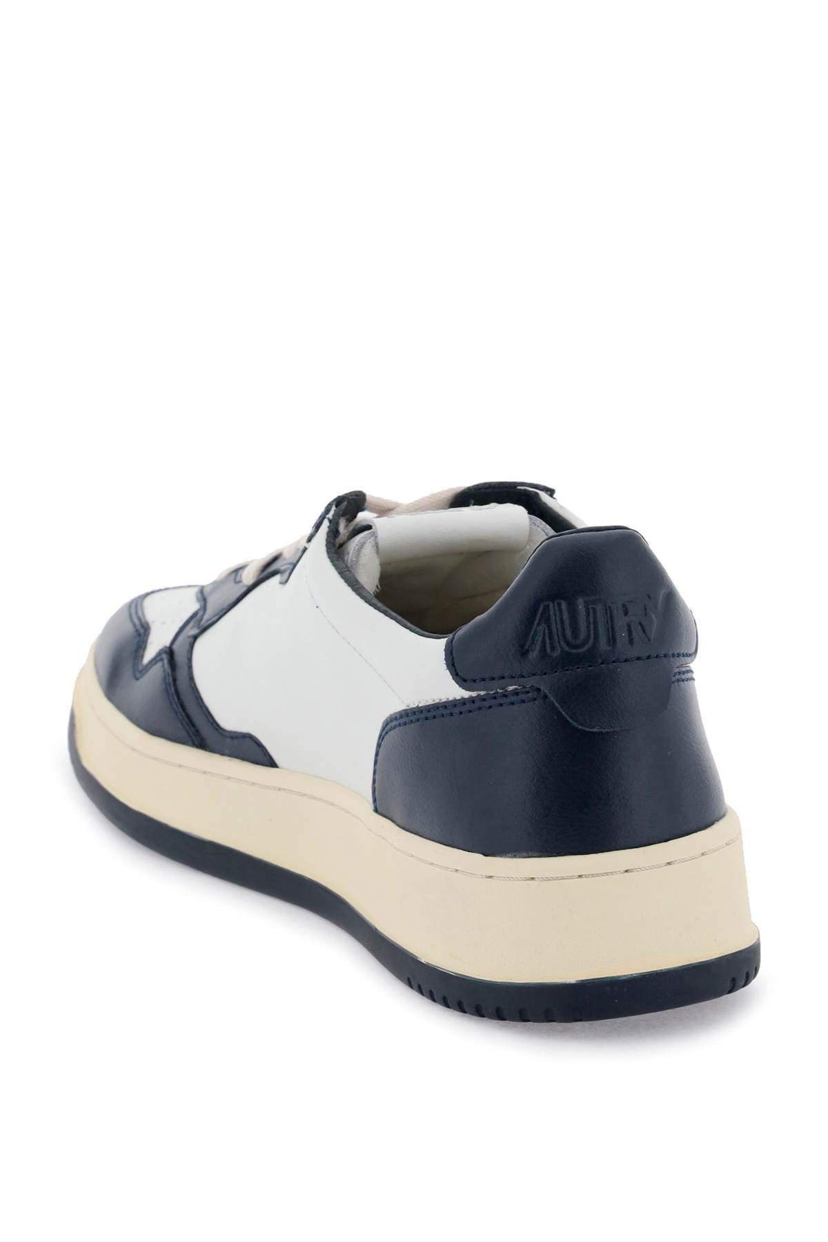 Autry Leather Medalist Low Sneakers   White
