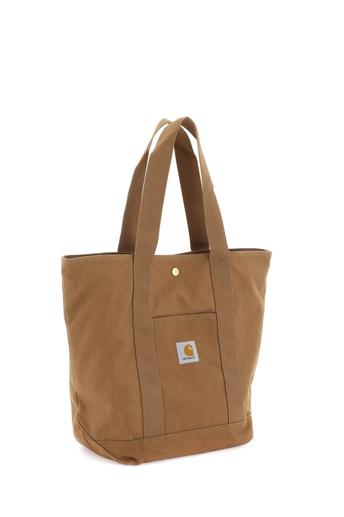 Carhartt Wip Dearborn Tote Bag In Italian   Brown