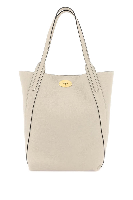 Mulberry Grained Leather Bayswater Tote Bag   Neutral