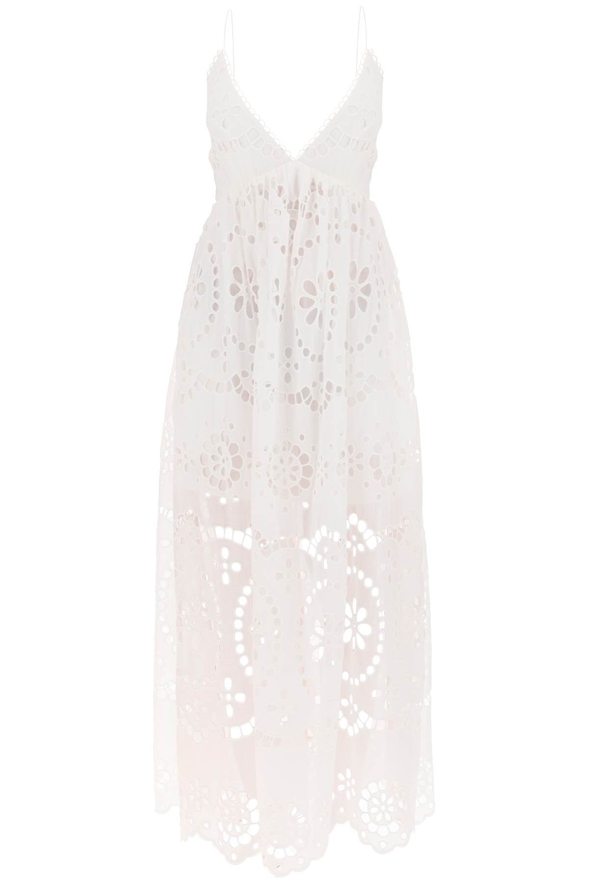 Zimmermann lexi maxi dress in broderie anglaise - VivaceVenus