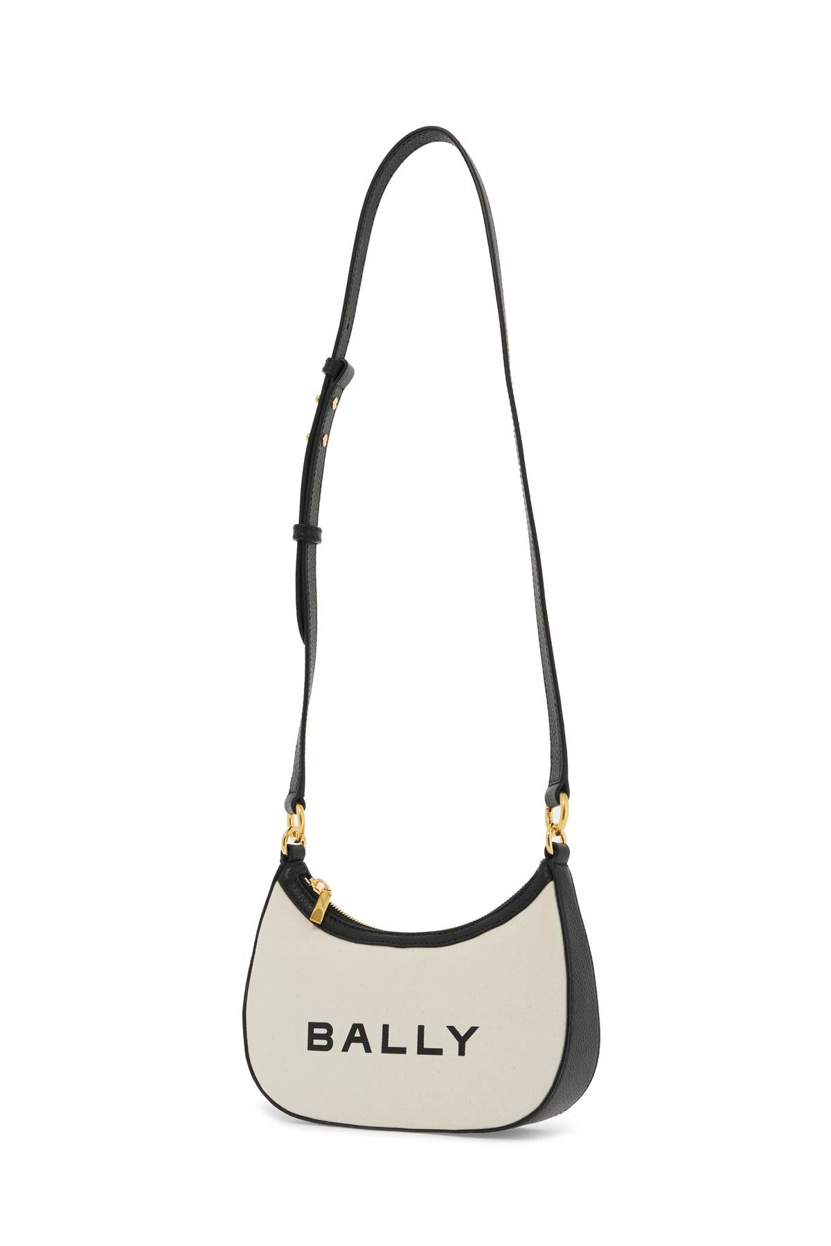 Bally Ellipse Bar Shoulder Bag   Neutral