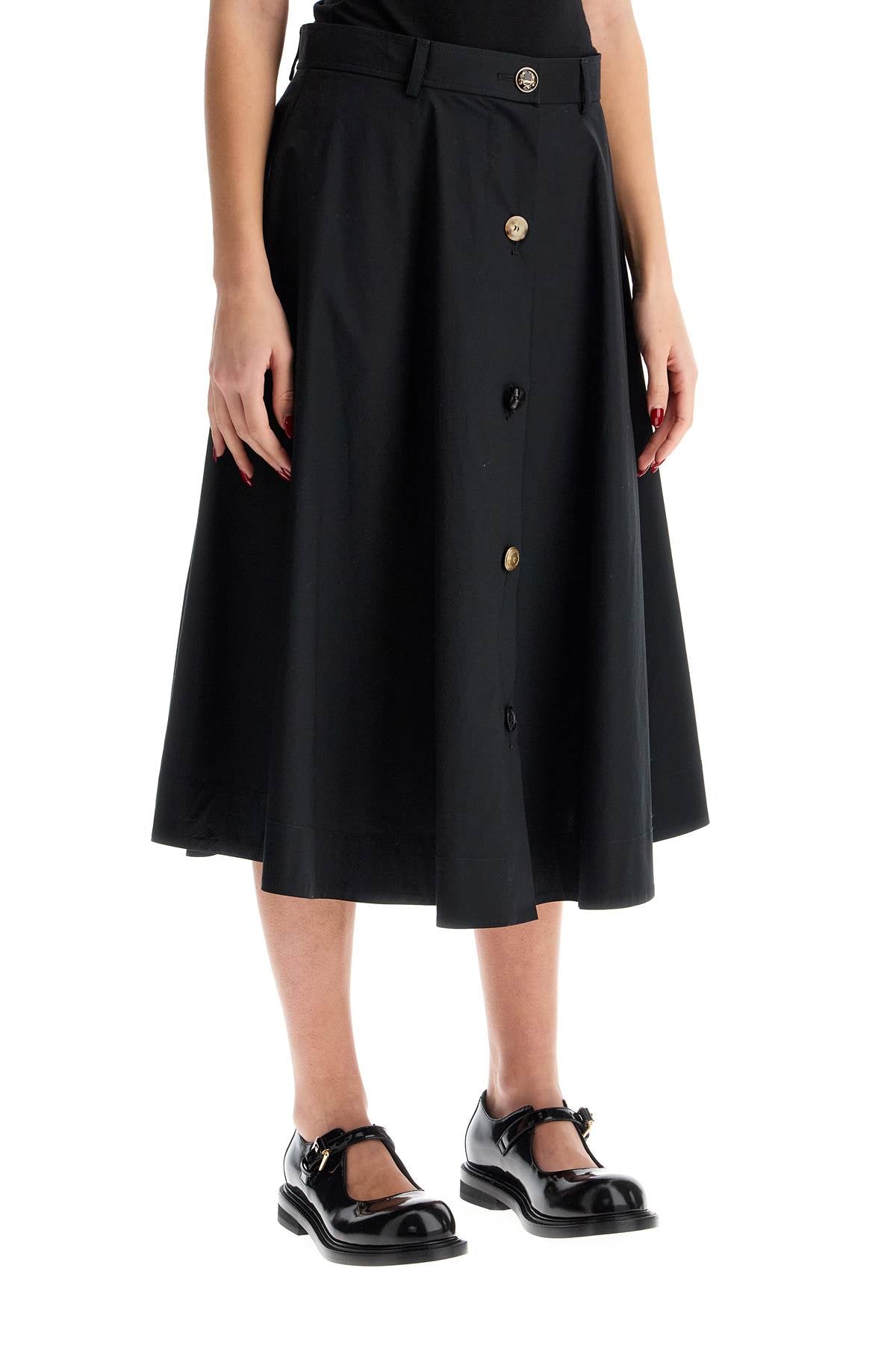 Moschino "poplin skirt with buttons" - VivaceVenus