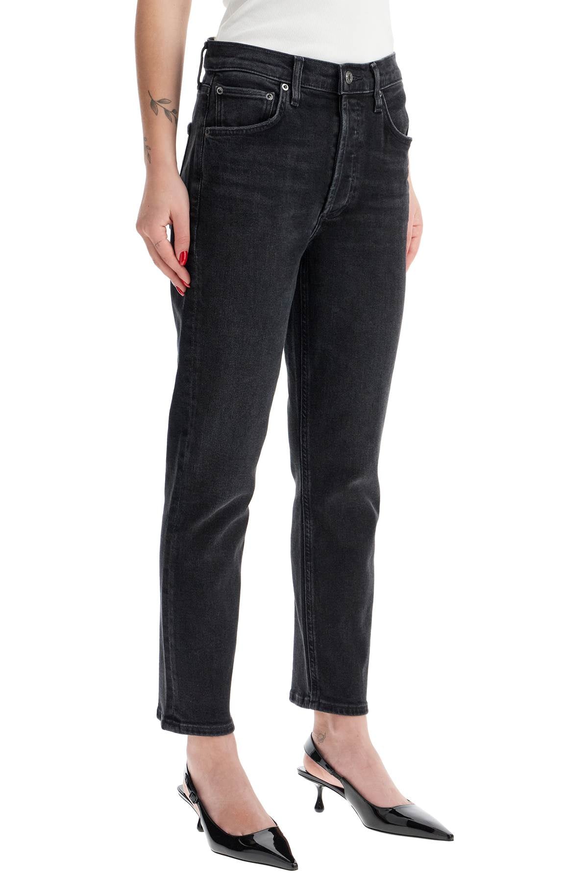 Agolde riley cropped jeans - VivaceVenus