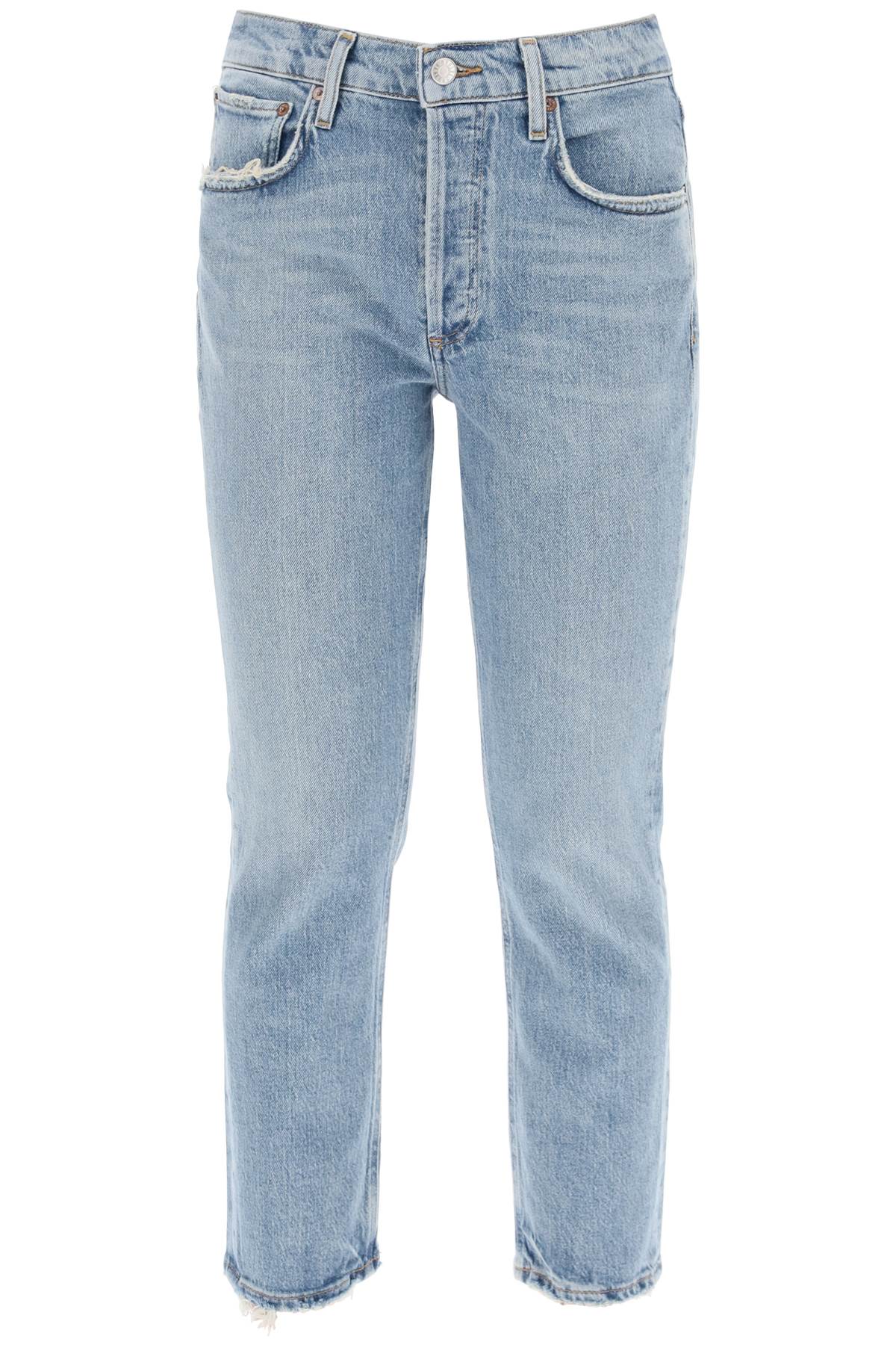 Agolde high-waisted straight cropped jeans in the - VivaceVenus