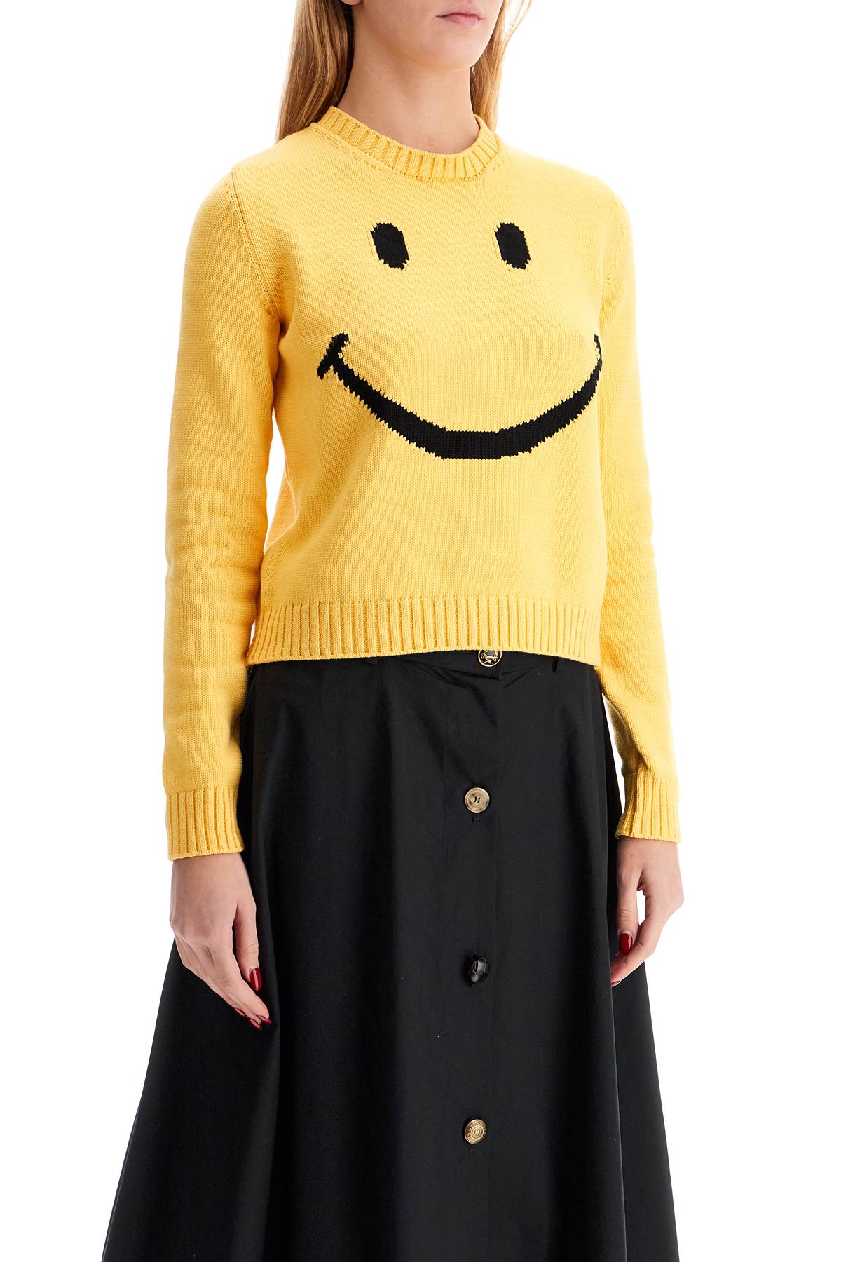 Moschino "smiley cotton blend t-shirt - VivaceVenus