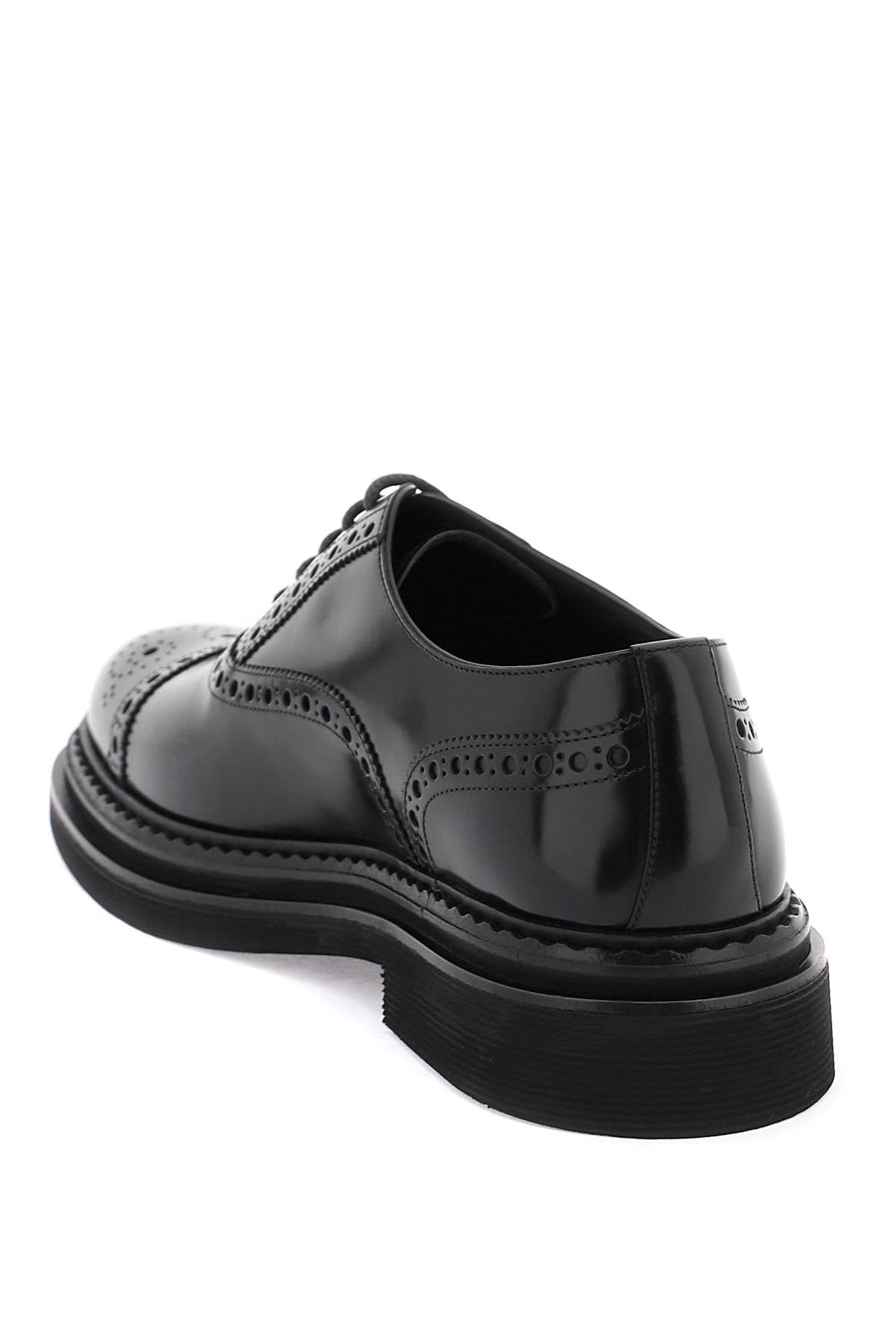 Dolce & Gabbana brushed leather oxford lace-ups - VivaceVenus