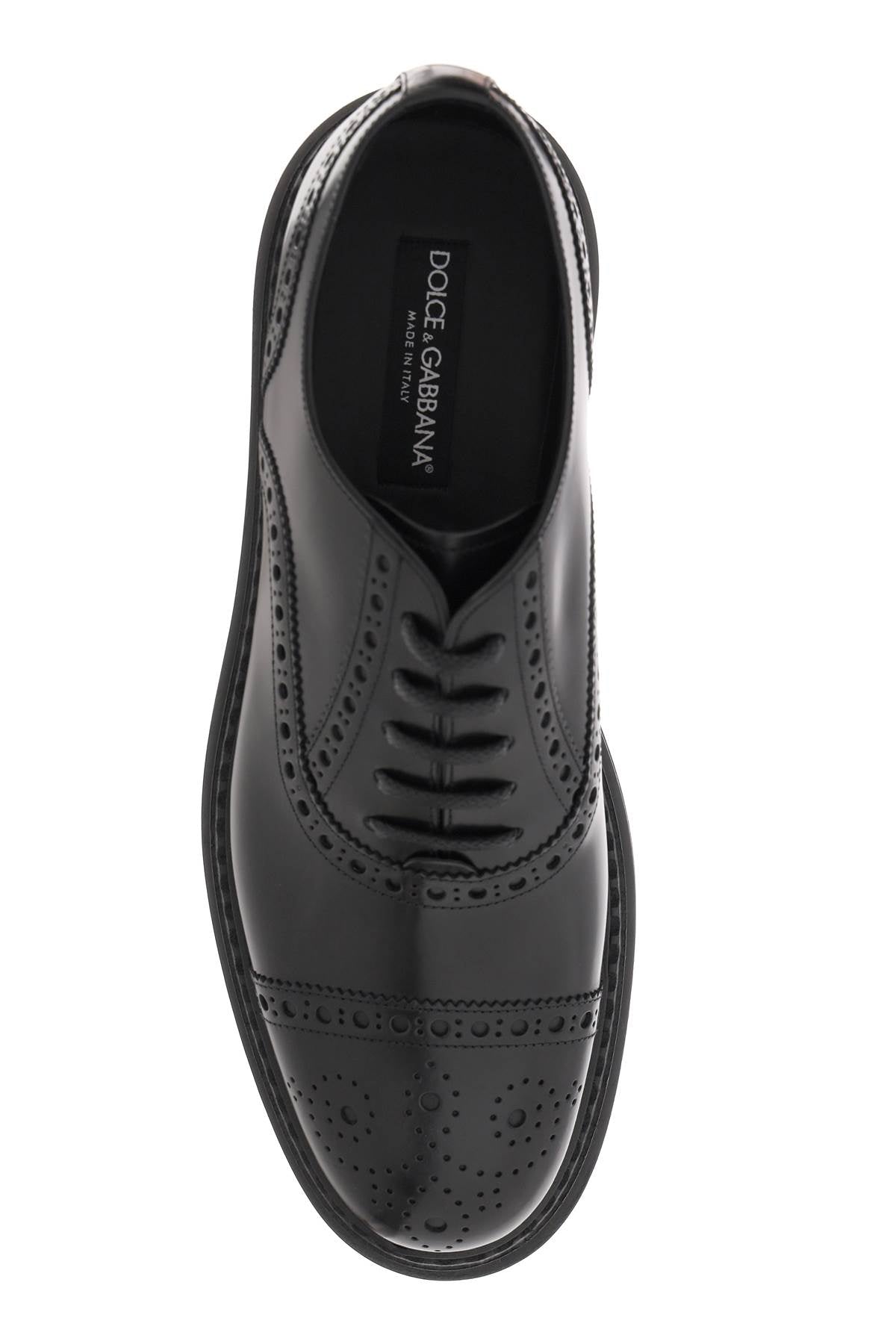 Dolce & Gabbana brushed leather oxford lace-ups - VivaceVenus