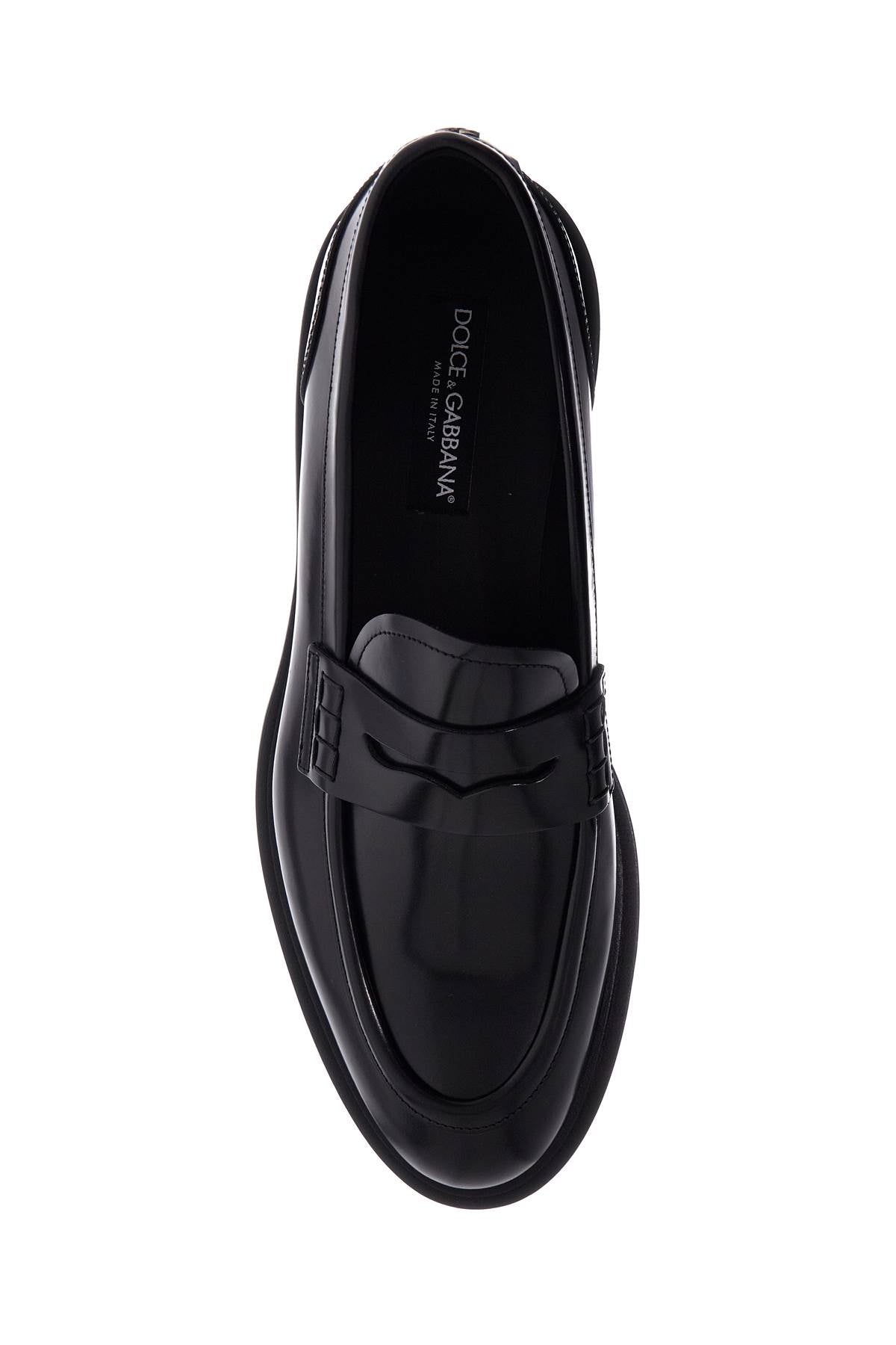 Dolce & Gabbana brushed leather loafers - VivaceVenus