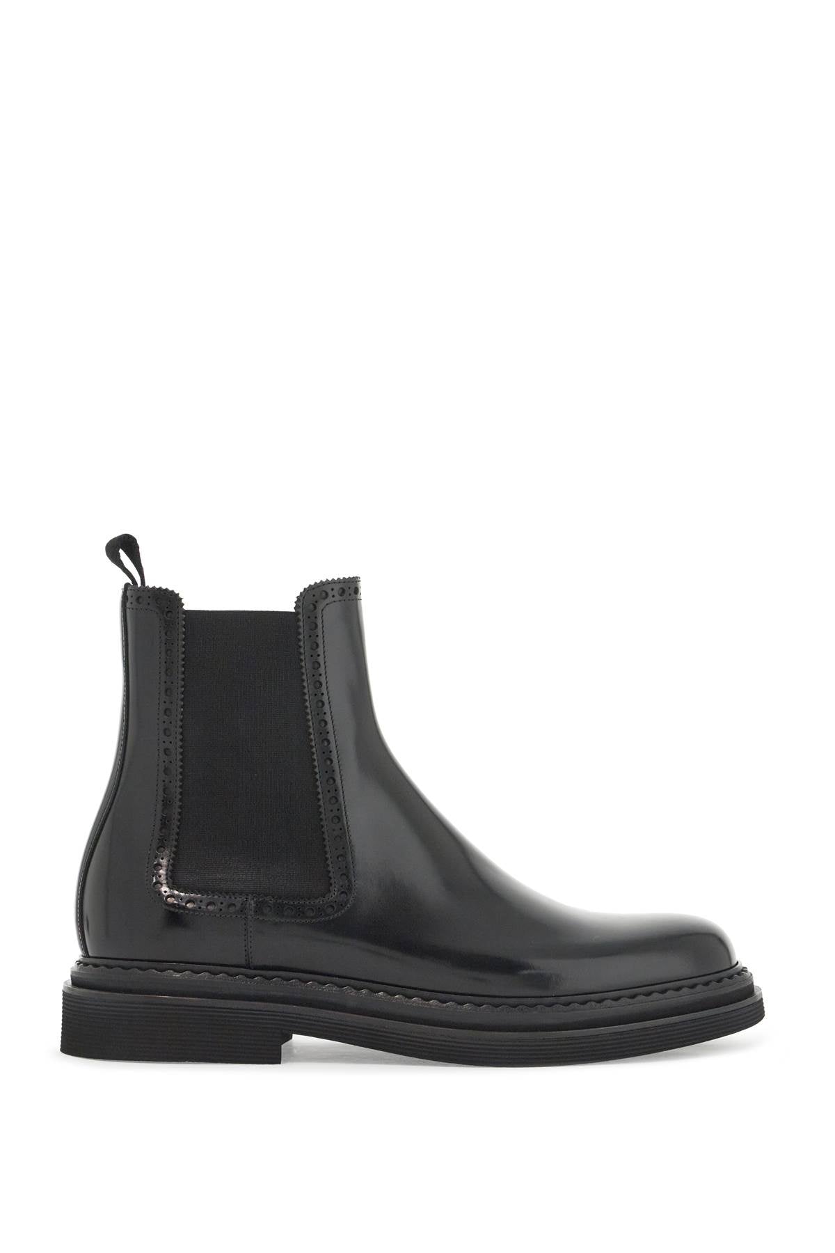 Dolce & Gabbana brushed leather chelsea ankle boots - VivaceVenus