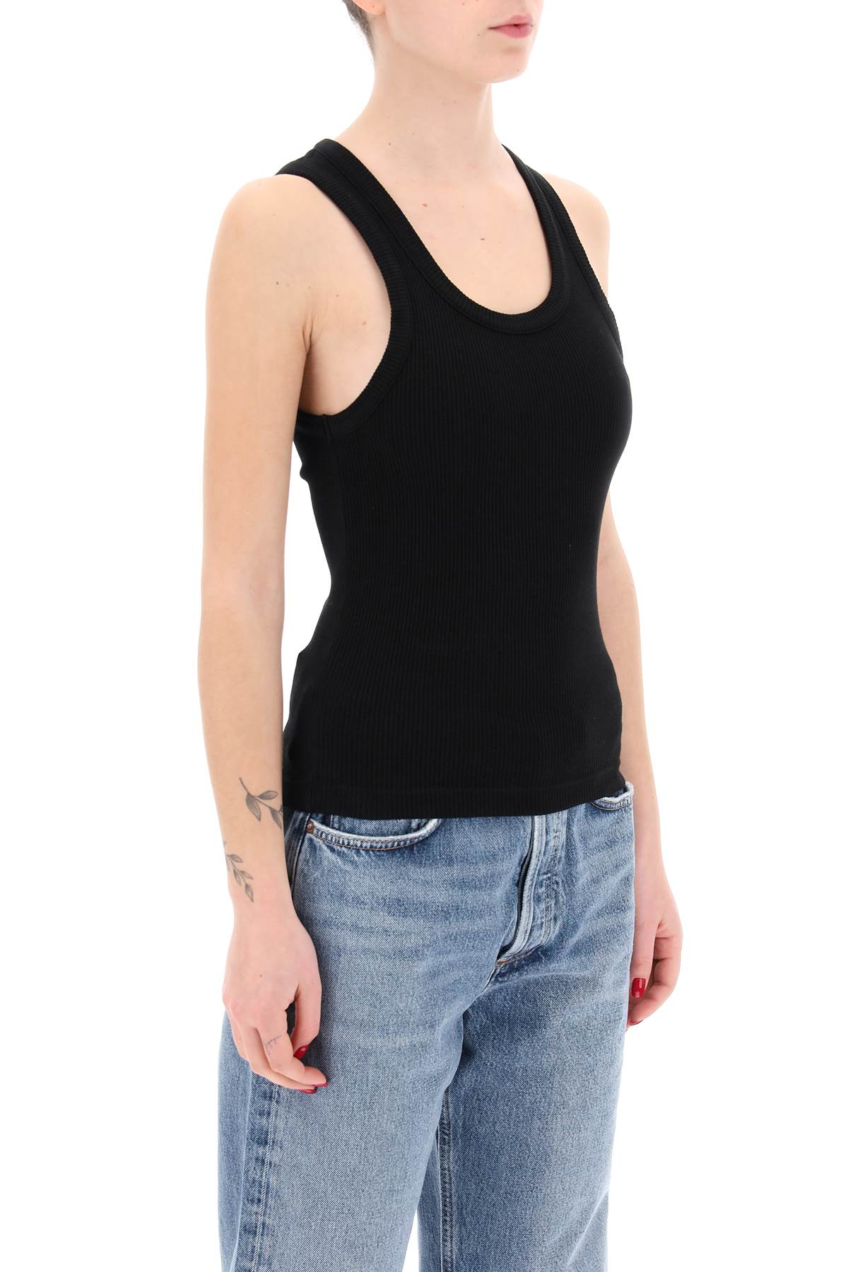 Agolde poppy ribbed tank top - VivaceVenus