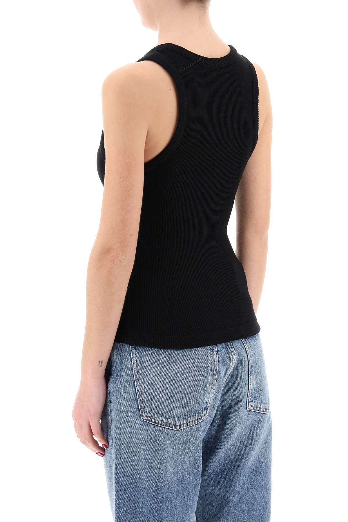 Agolde poppy ribbed tank top - VivaceVenus