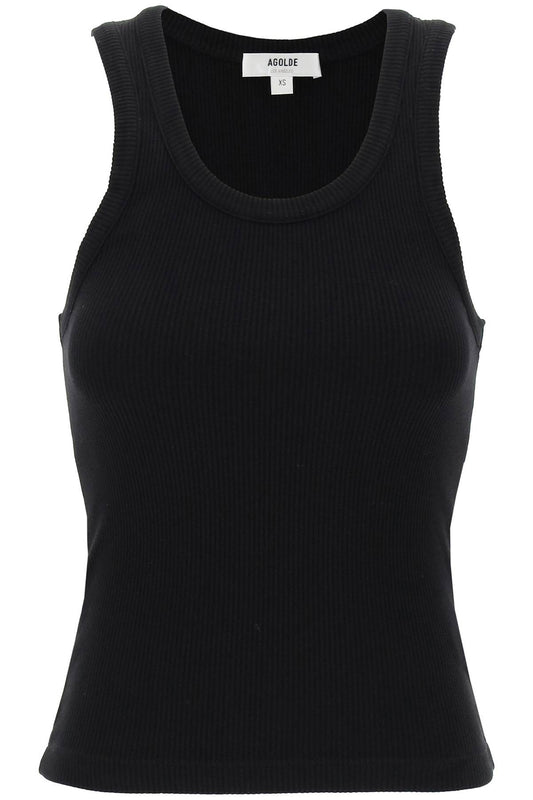 Agolde poppy ribbed tank top - VivaceVenus