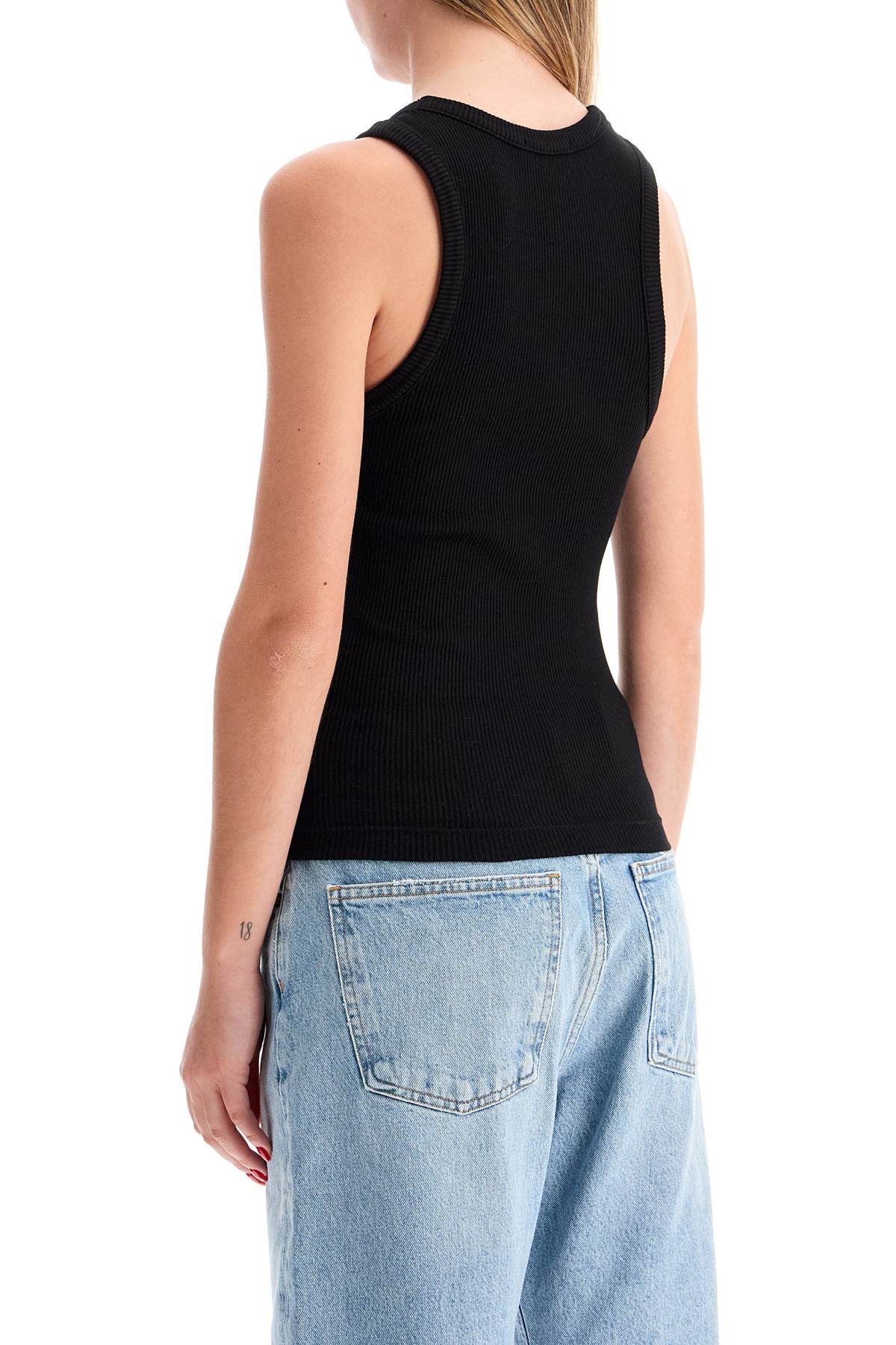 Agolde poppy ribbed tank top - VivaceVenus