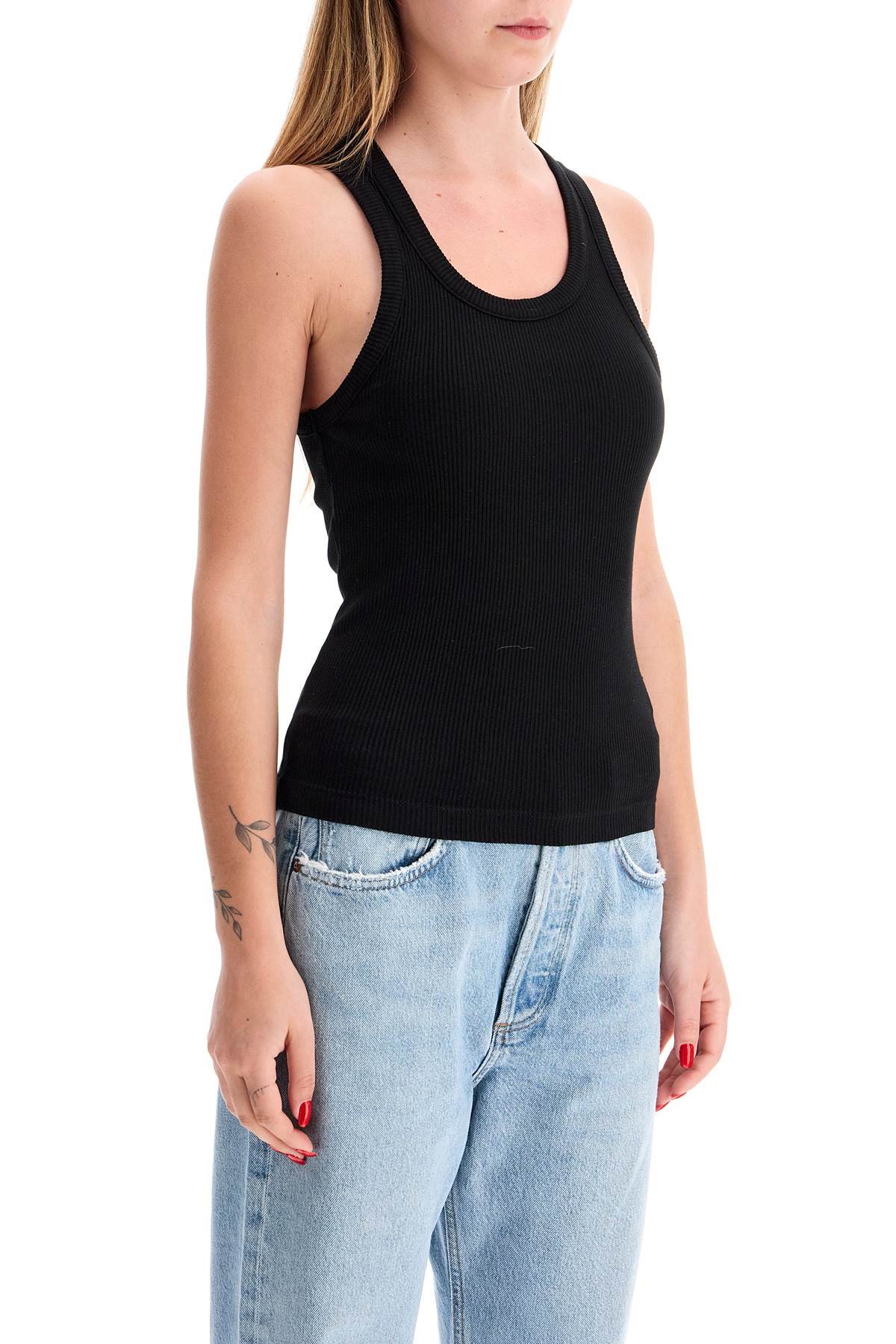 Agolde poppy ribbed tank top - VivaceVenus