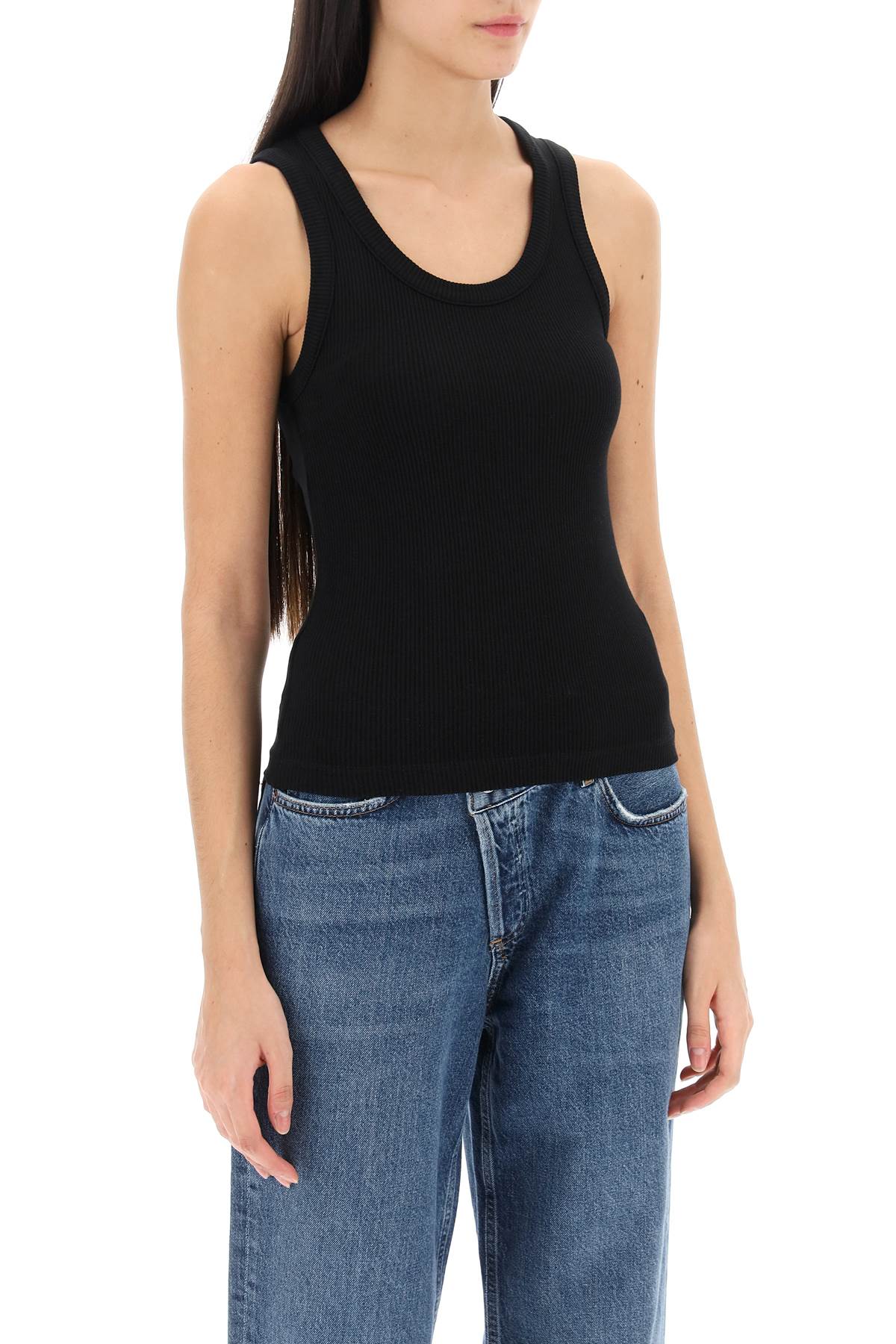 Agolde poppy ribbed tank top - VivaceVenus