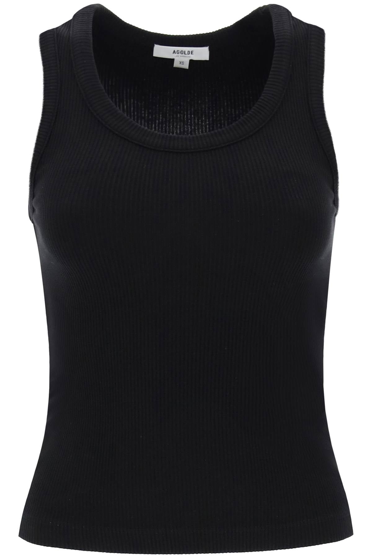 Agolde poppy ribbed tank top - VivaceVenus