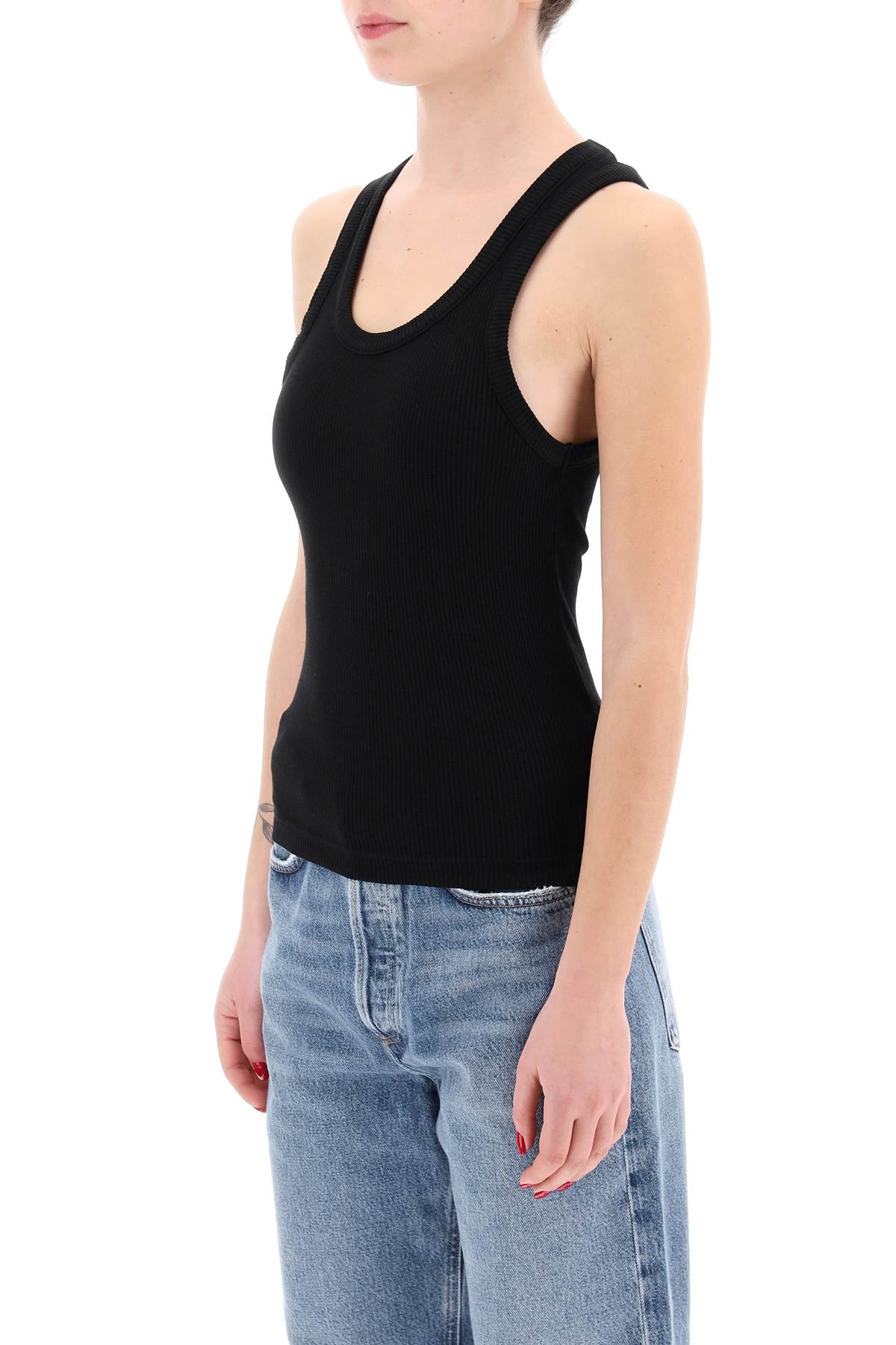 Agolde poppy ribbed tank top - VivaceVenus