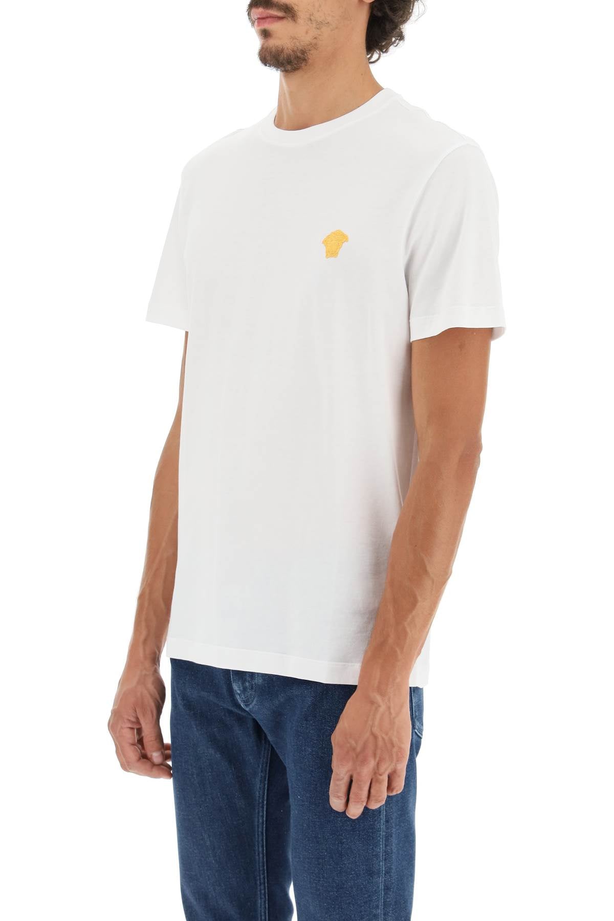 Versace medusa embroidered t-shirt - VivaceVenus