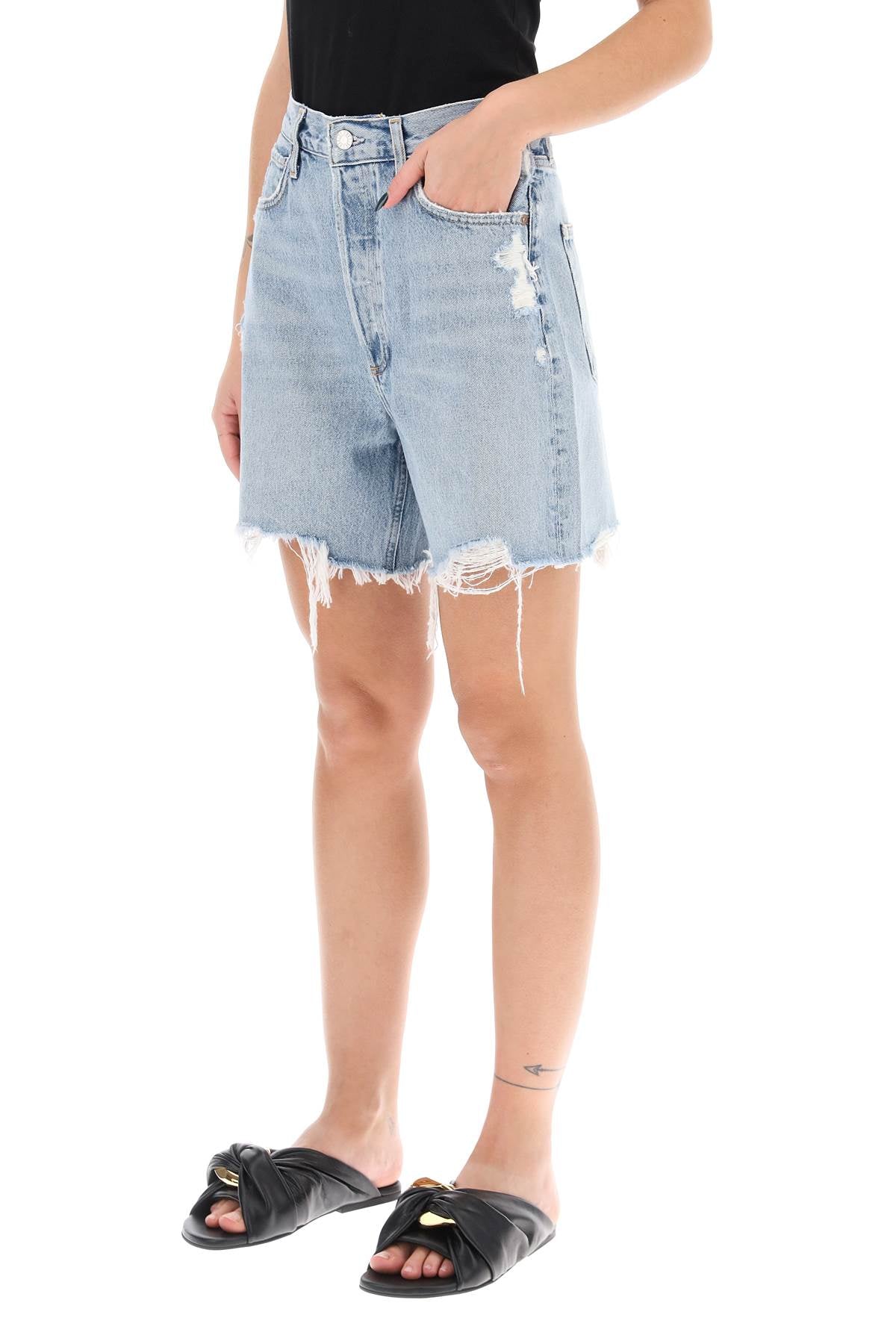 Agolde stella denim shorts - VivaceVenus