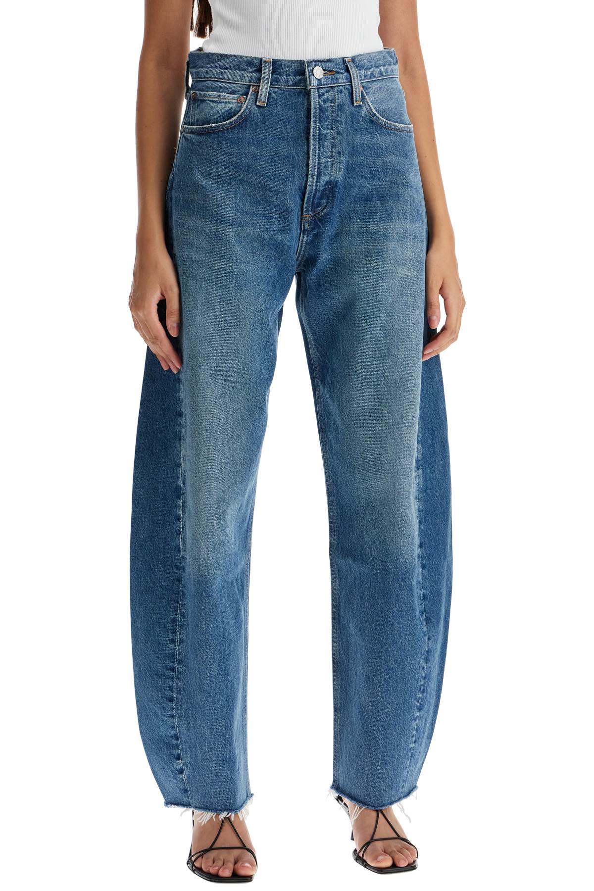 Agolde luna curved leg jeans - VivaceVenus