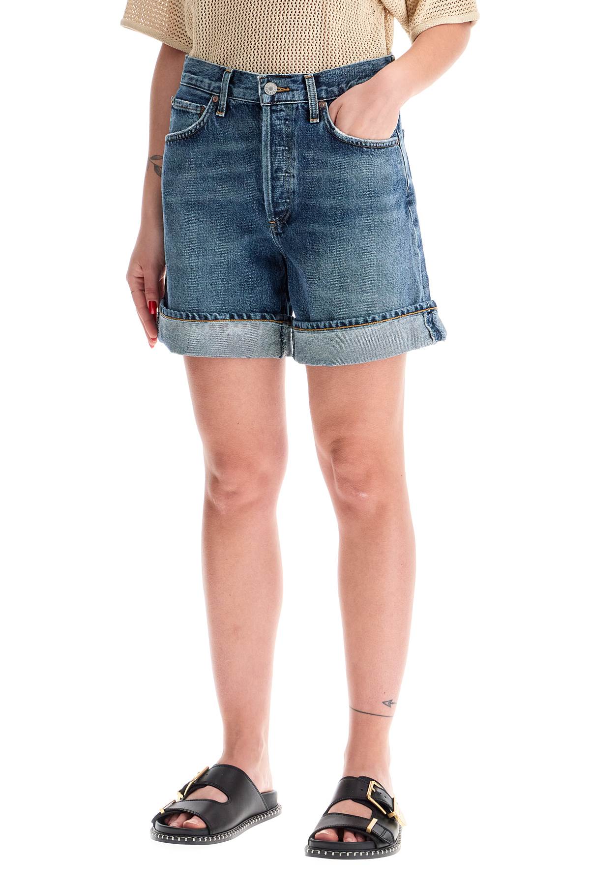 Agolde women's denim shorts for - VivaceVenus