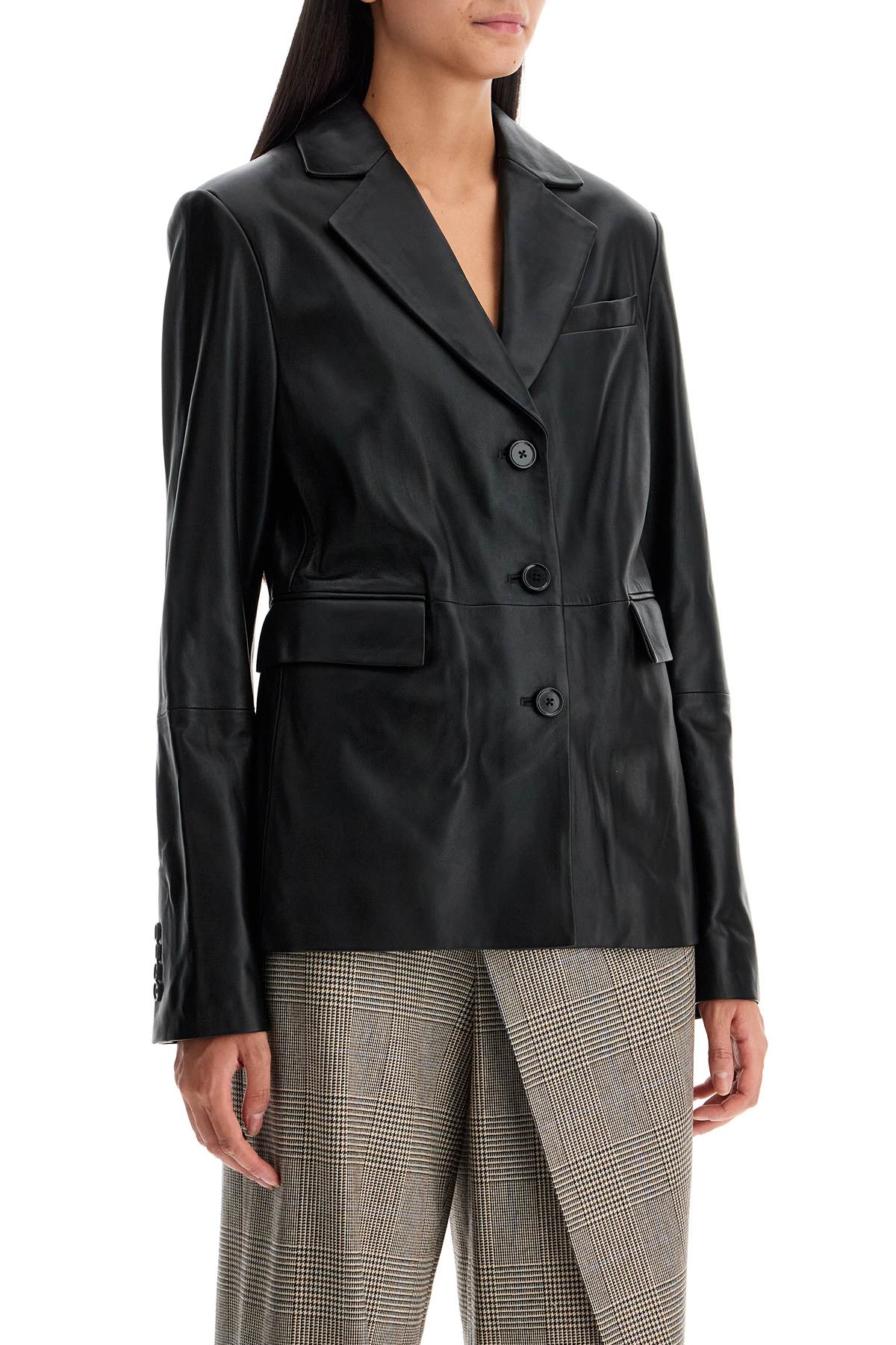 Loulou Studio aldo leather blazer - VivaceVenus