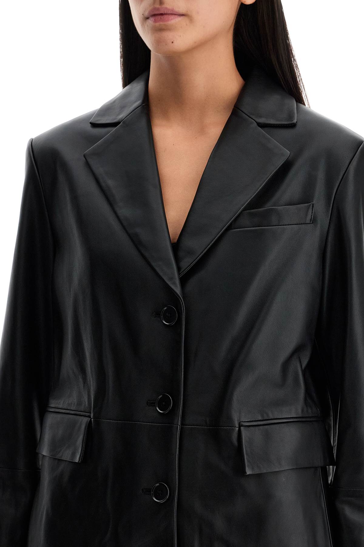 Loulou Studio aldo leather blazer - VivaceVenus