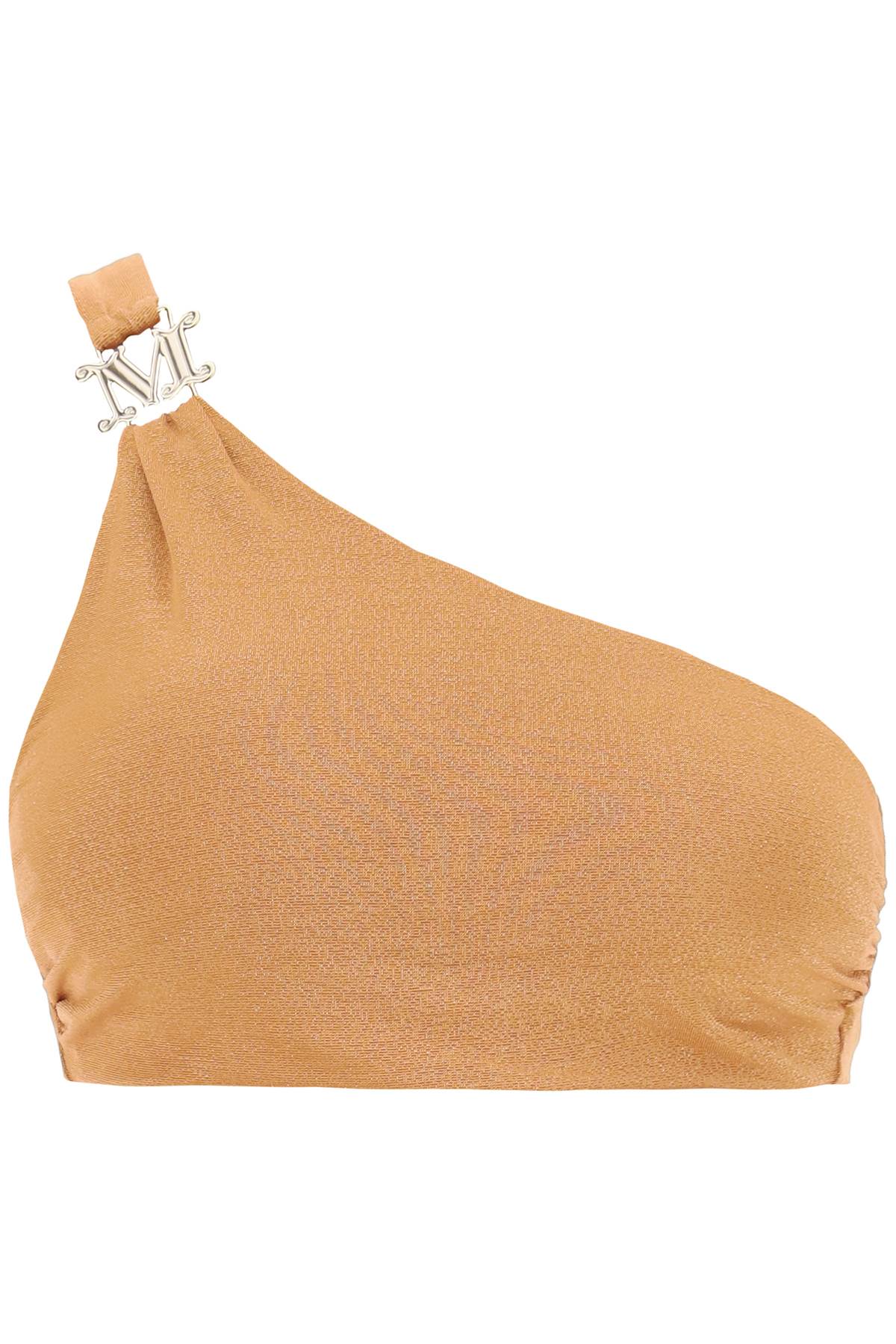 Max Mara Beachwear one-shoulder bikini top in jersey and - VivaceVenus