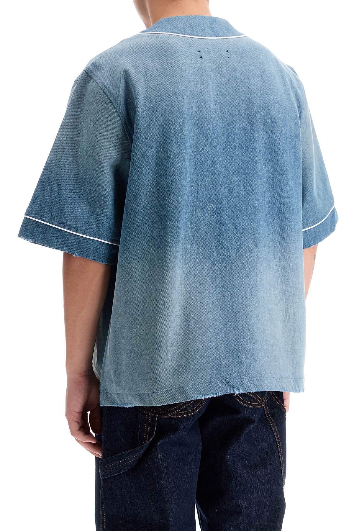 Amiri sunfaded baseball shirt - VivaceVenus