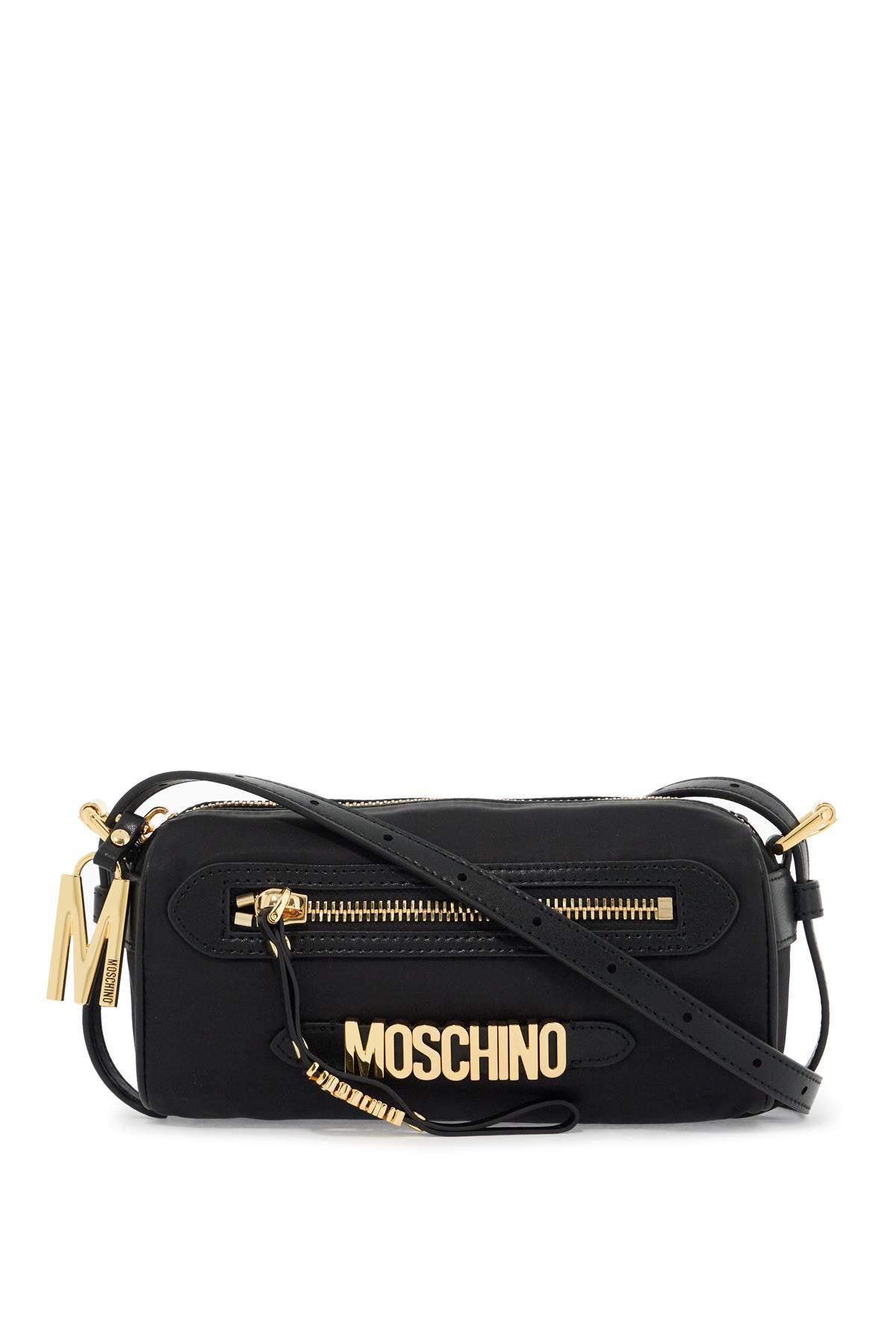 Moschino shoulder bag with metal logo detail - VivaceVenus