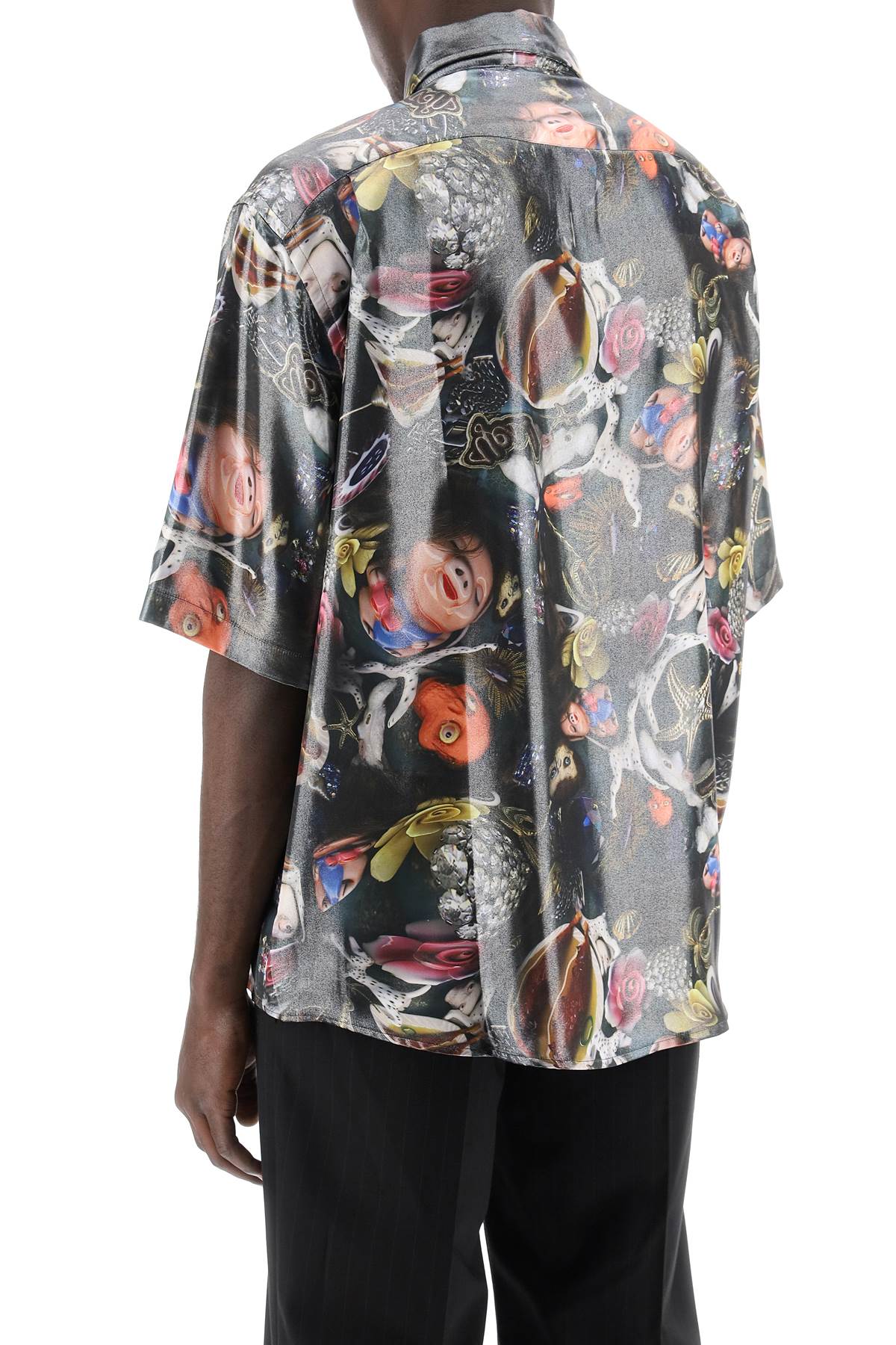 Acne Studios short-sleeved shirt with print for b. sund - VivaceVenus