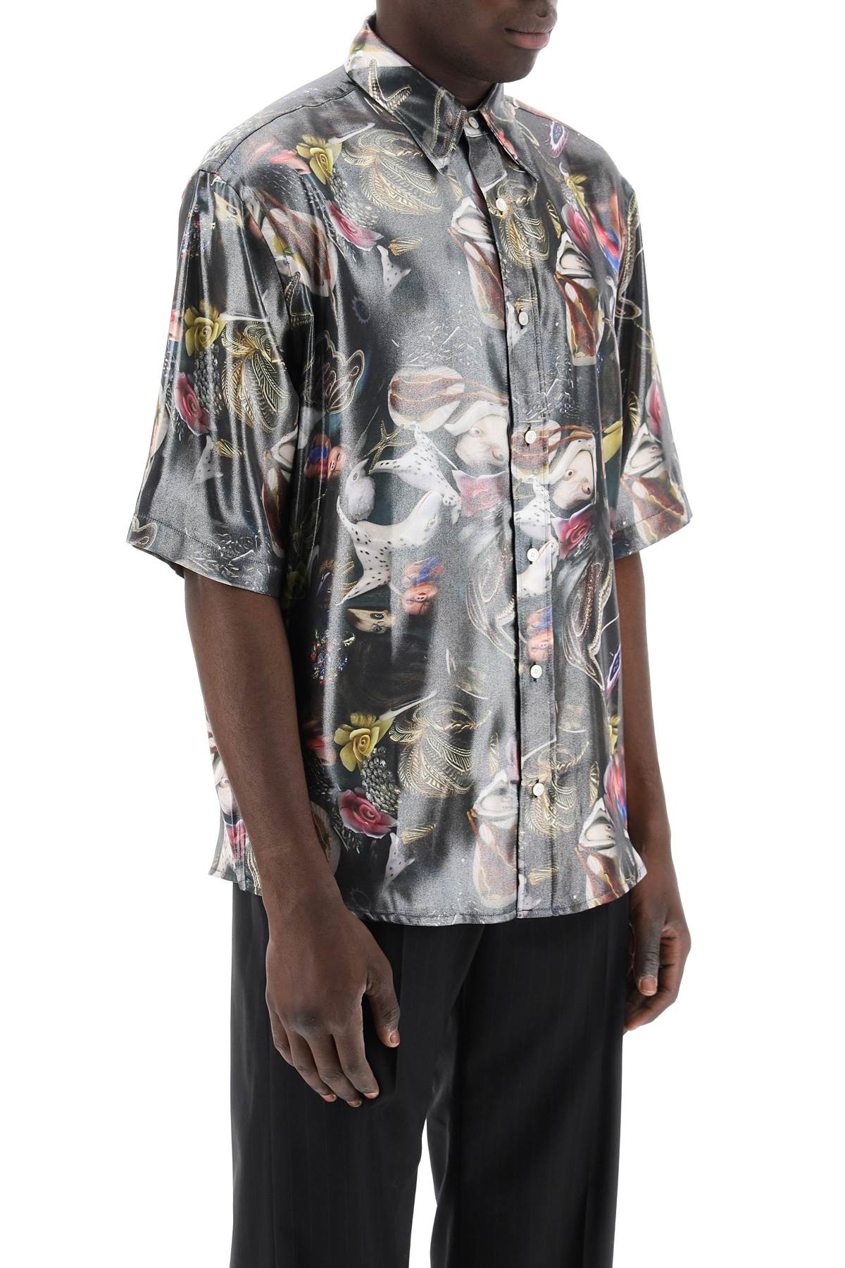 Acne Studios short-sleeved shirt with print for b. sund - VivaceVenus