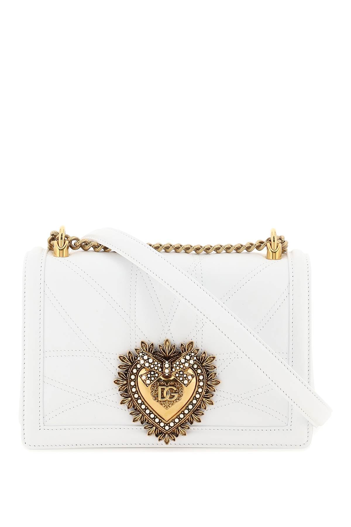 Dolce & Gabbana medium 'devotion' bag in quilted nappa leather - VivaceVenus