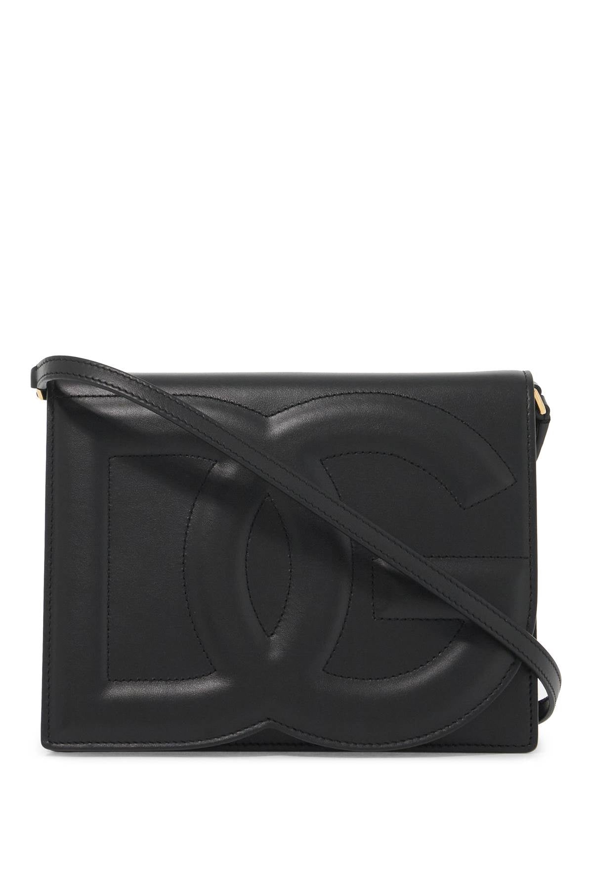 Dolce & Gabbana leather dg logo crossbody bag - VivaceVenus