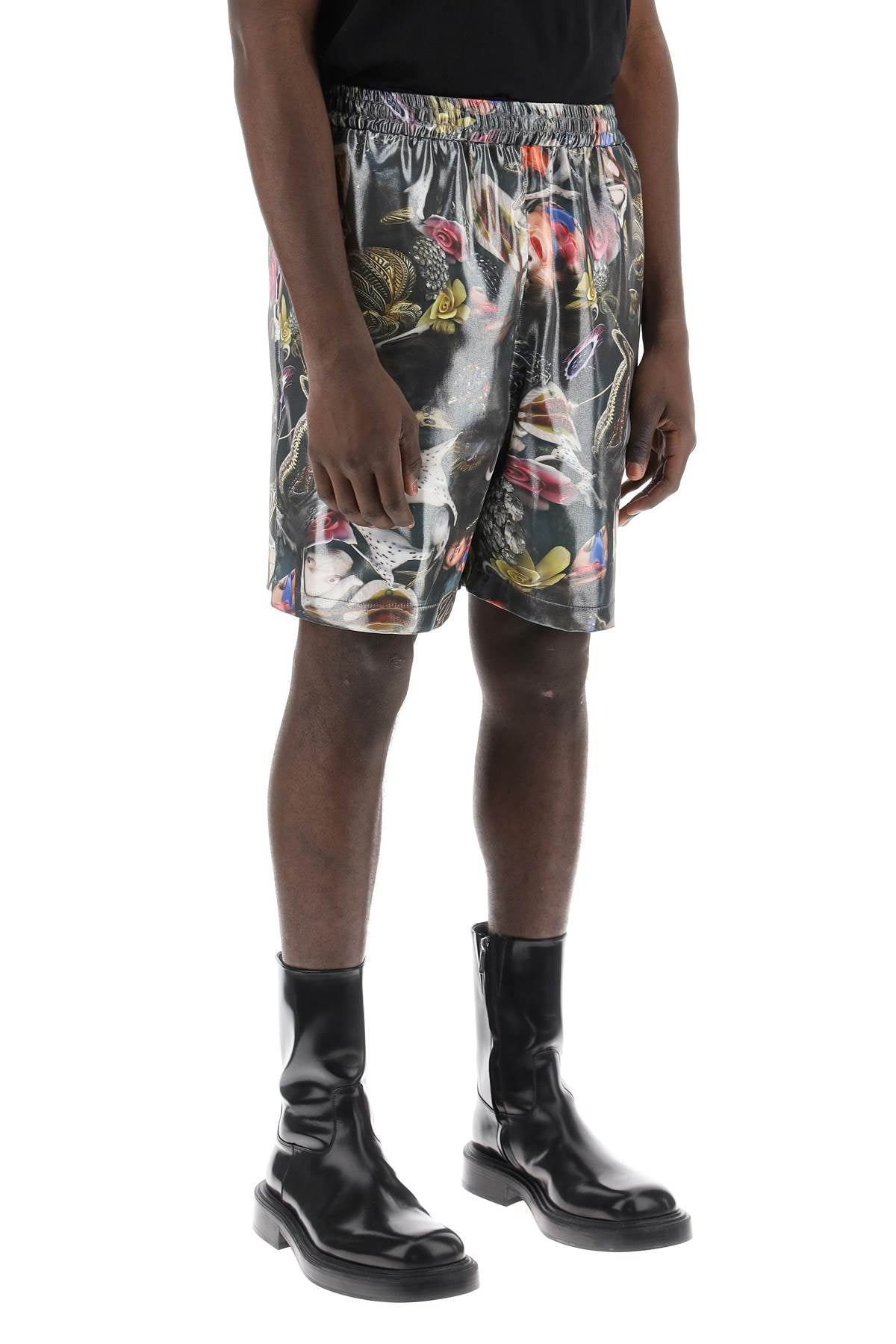 Acne Studios "printed shorts for b. sund - VivaceVenus