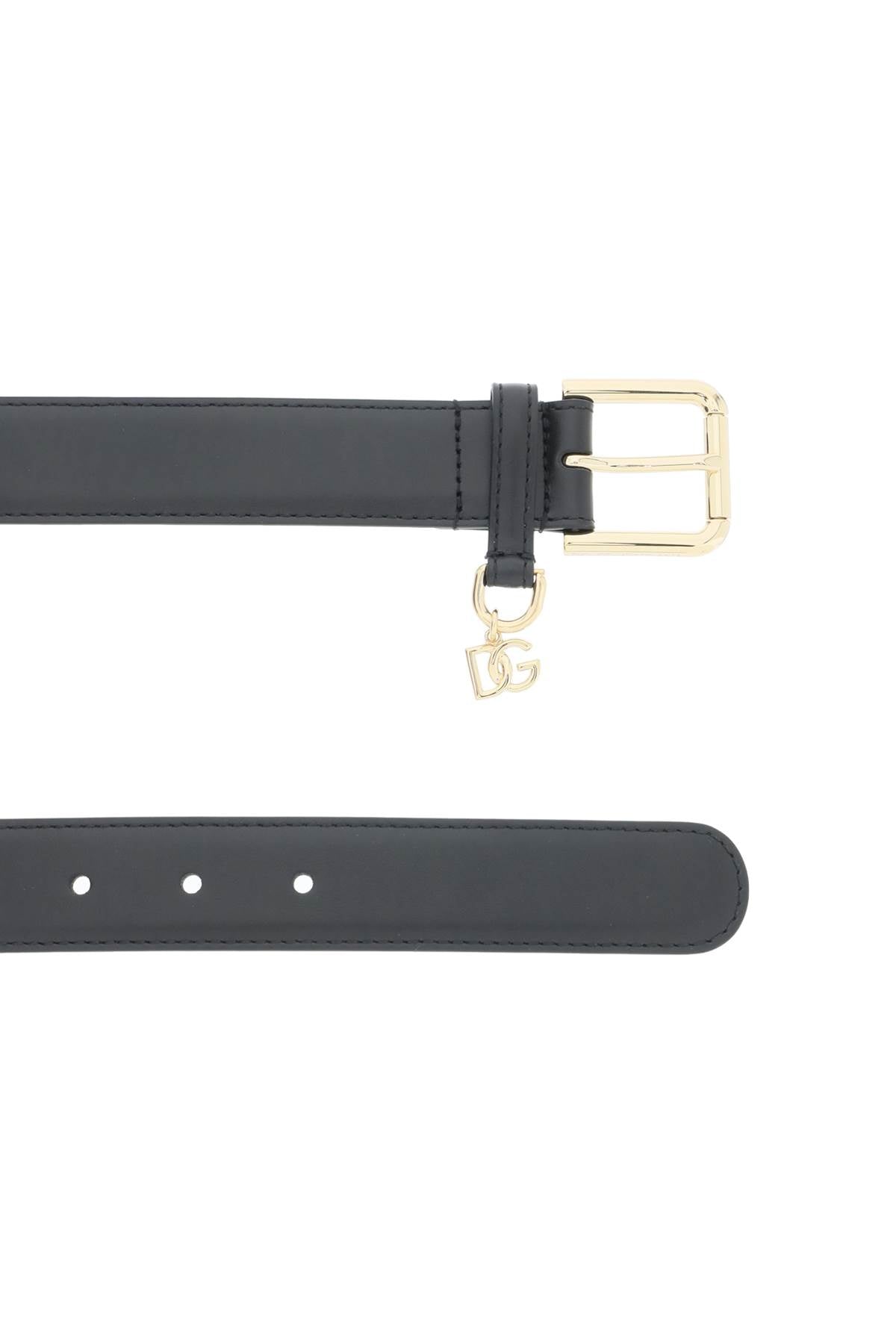 Dolce & Gabbana belt with charm logo - VivaceVenus