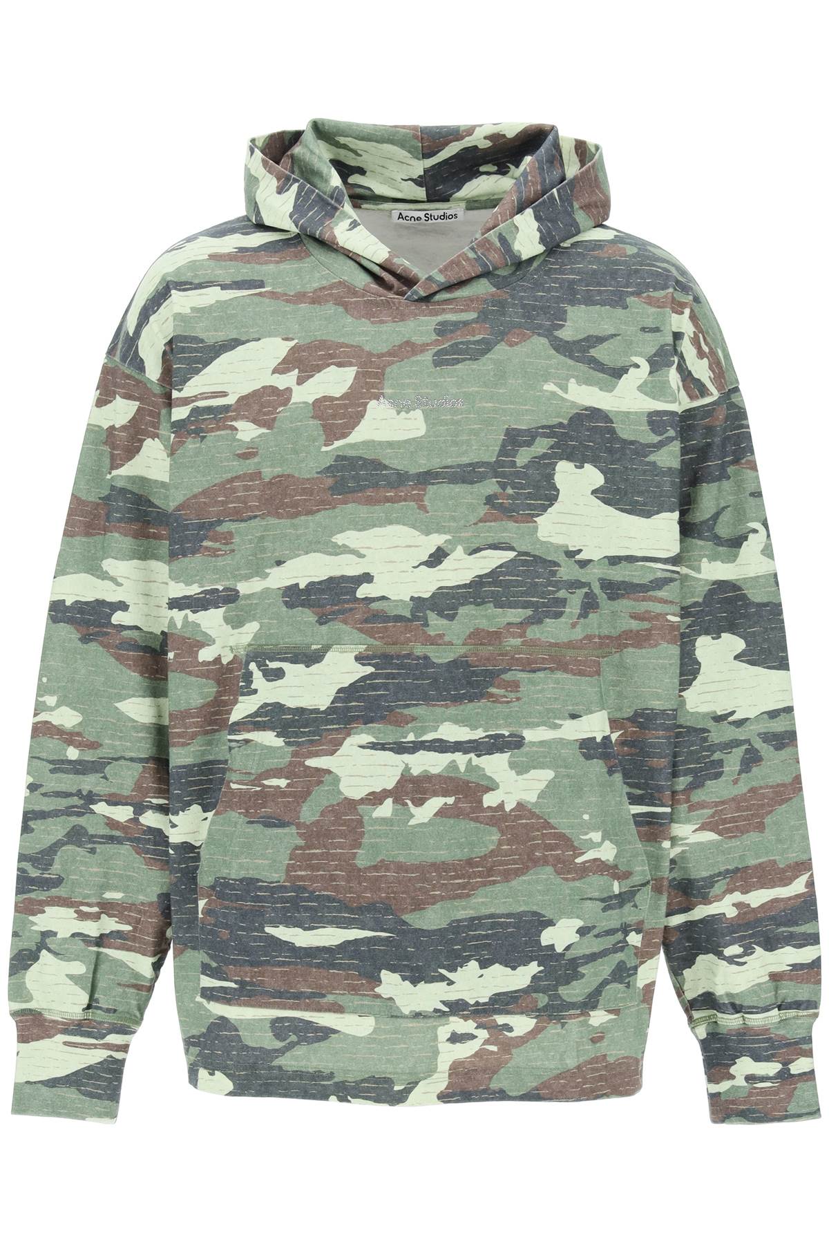 Acne Studios camouflage hoodie sweatshirt with - VivaceVenus