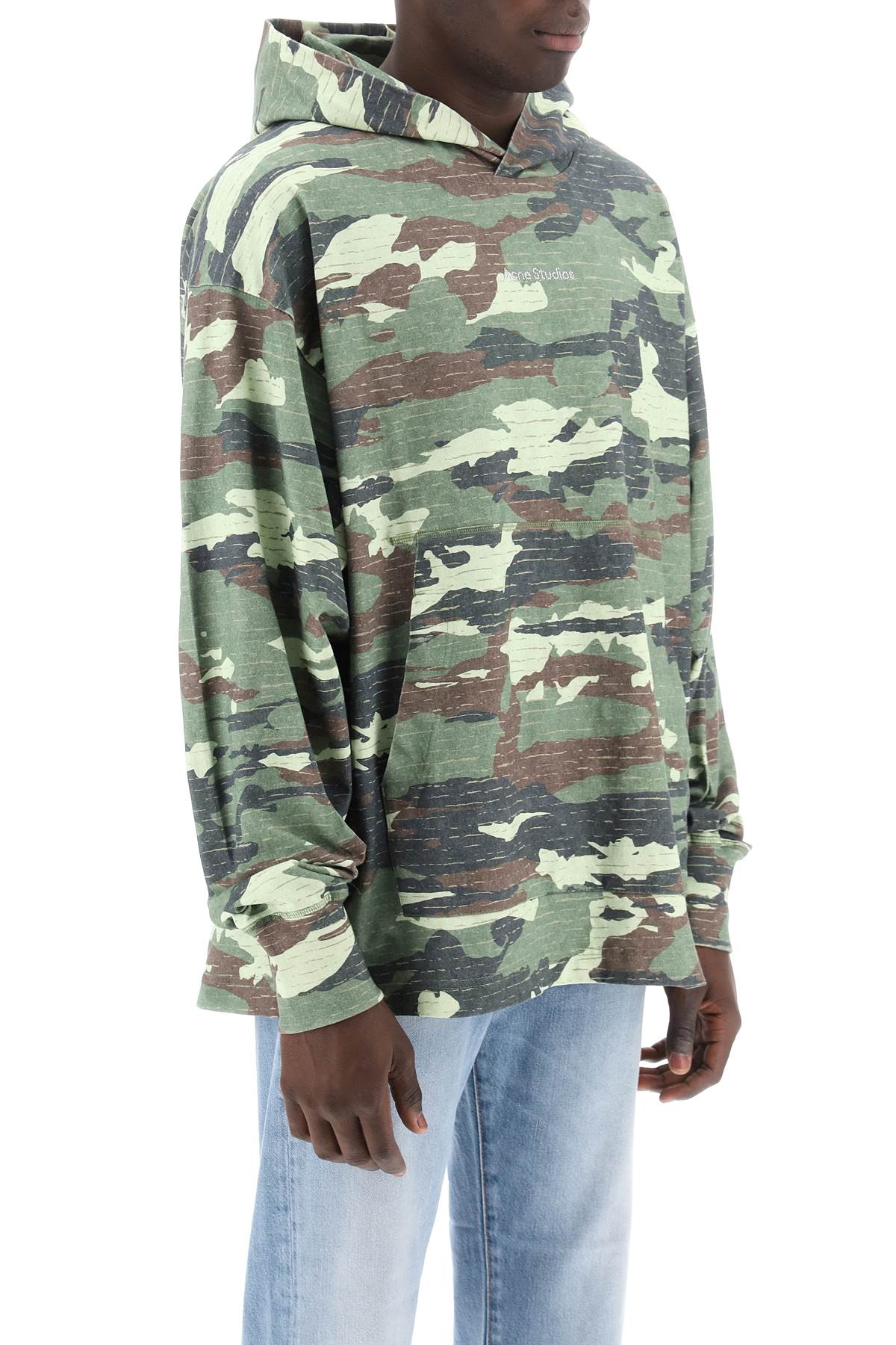 Acne Studios camouflage hoodie sweatshirt with - VivaceVenus