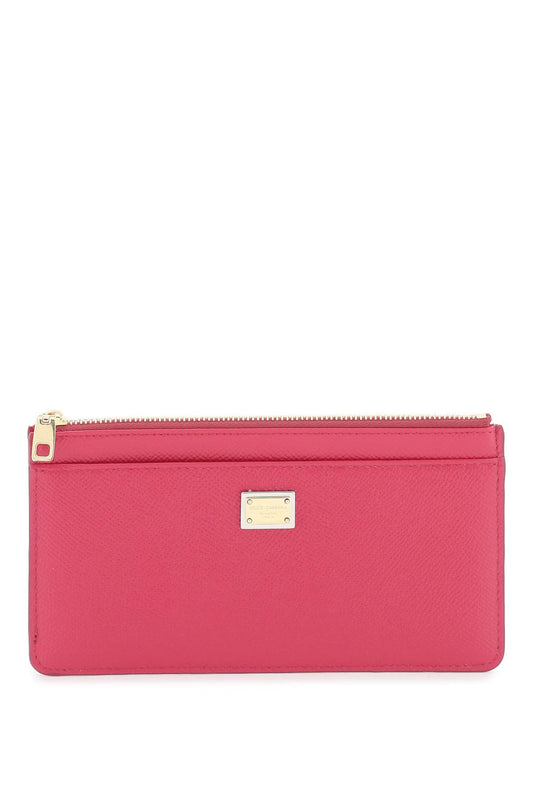 Dolce & Gabbana cardholder pouch in dauphine calfskin - VivaceVenus