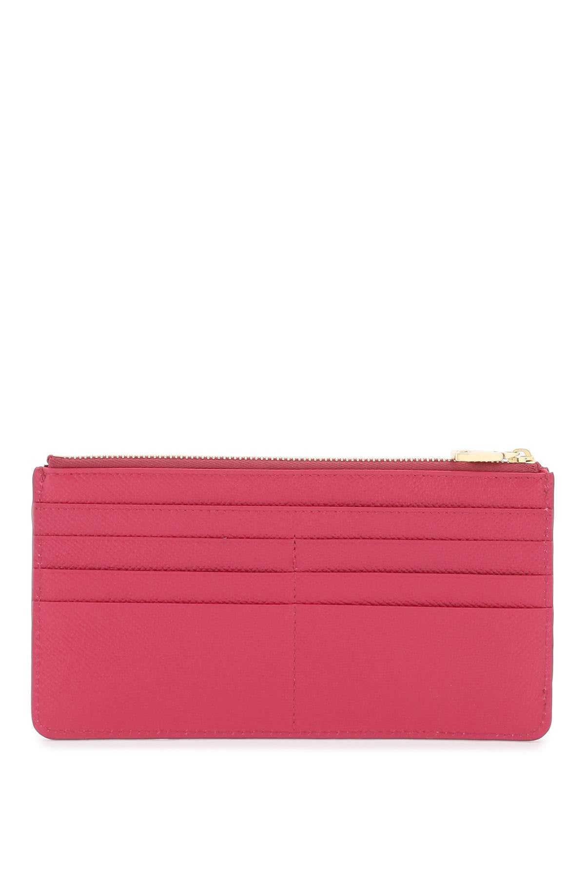 Dolce & Gabbana cardholder pouch in dauphine calfskin - VivaceVenus