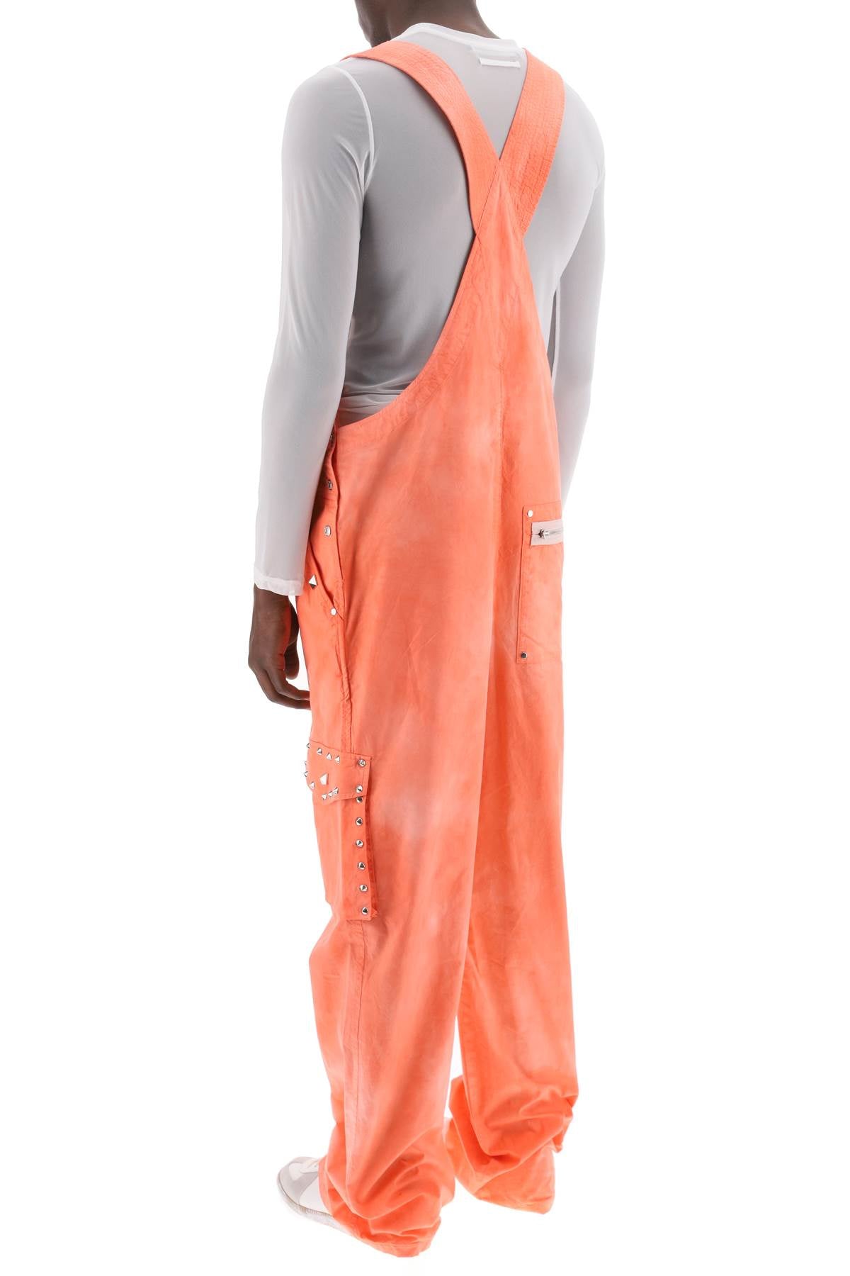 Acne Studios cotton overalls with studs - VivaceVenus