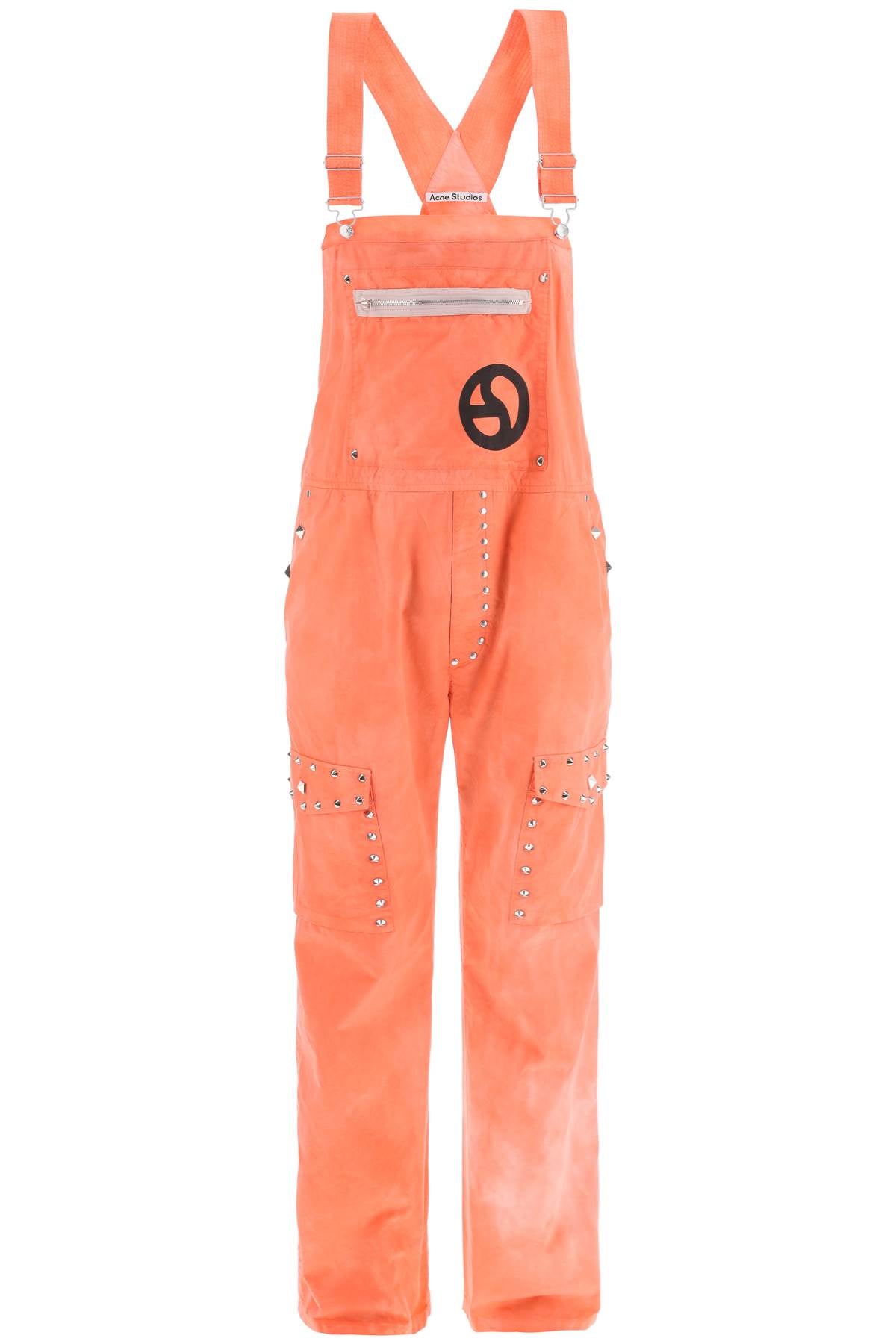 Acne Studios cotton overalls with studs - VivaceVenus