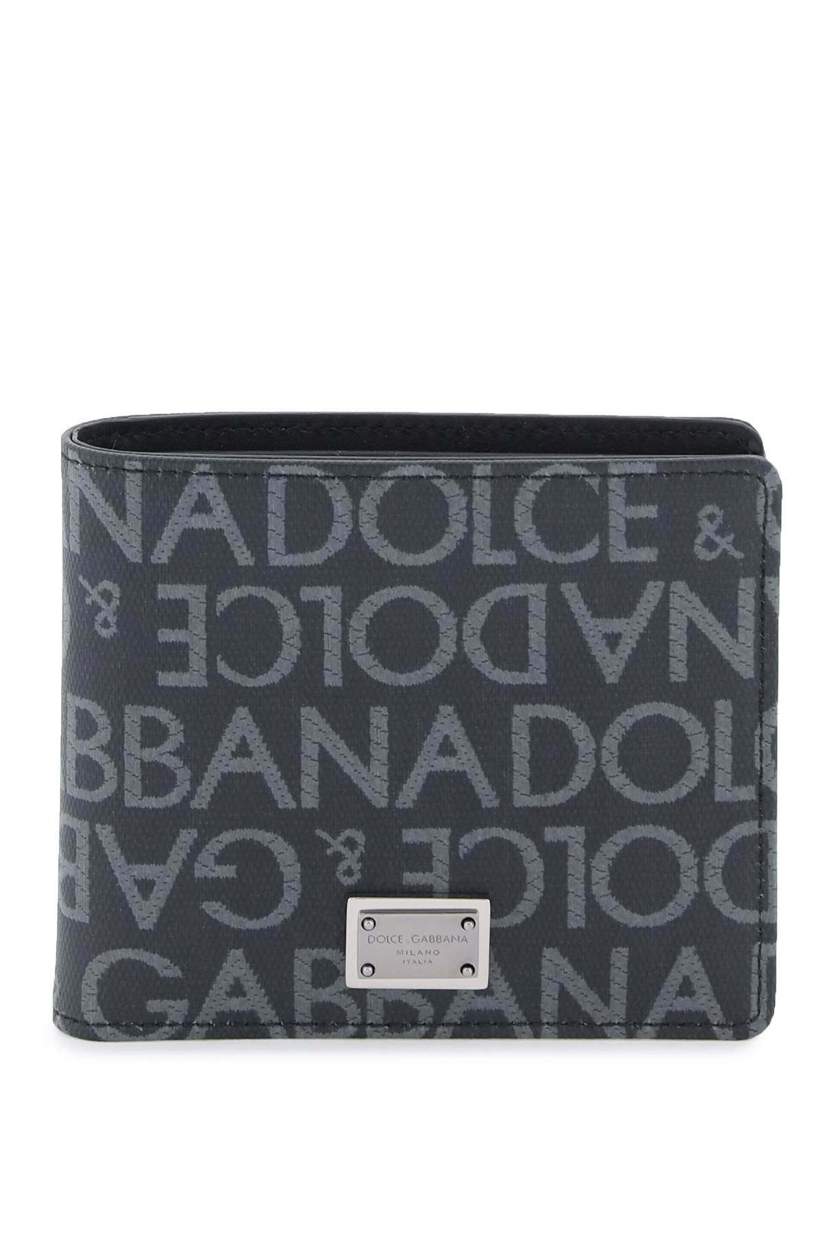 Dolce & Gabbana jacquard logo wallet - VivaceVenus