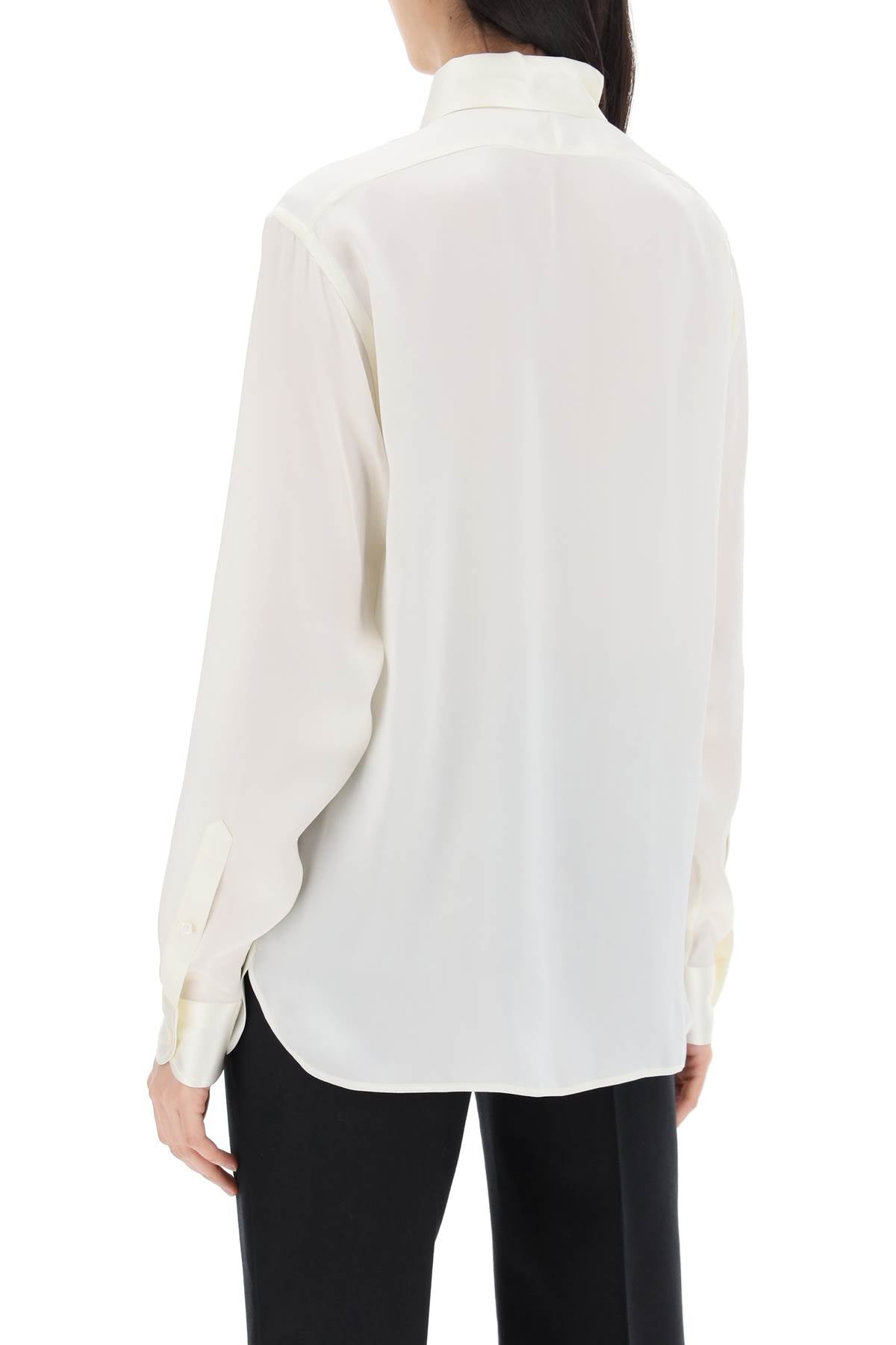 Tom Ford silk charmeuse blouse shirt - VivaceVenus