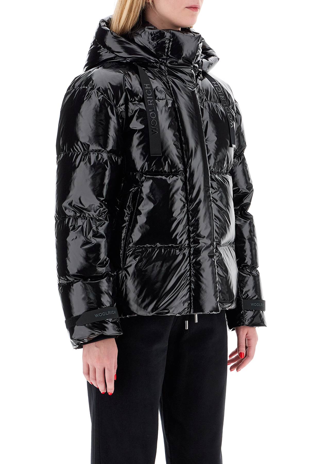 Woolrich shiny nylon down jacket - VivaceVenus